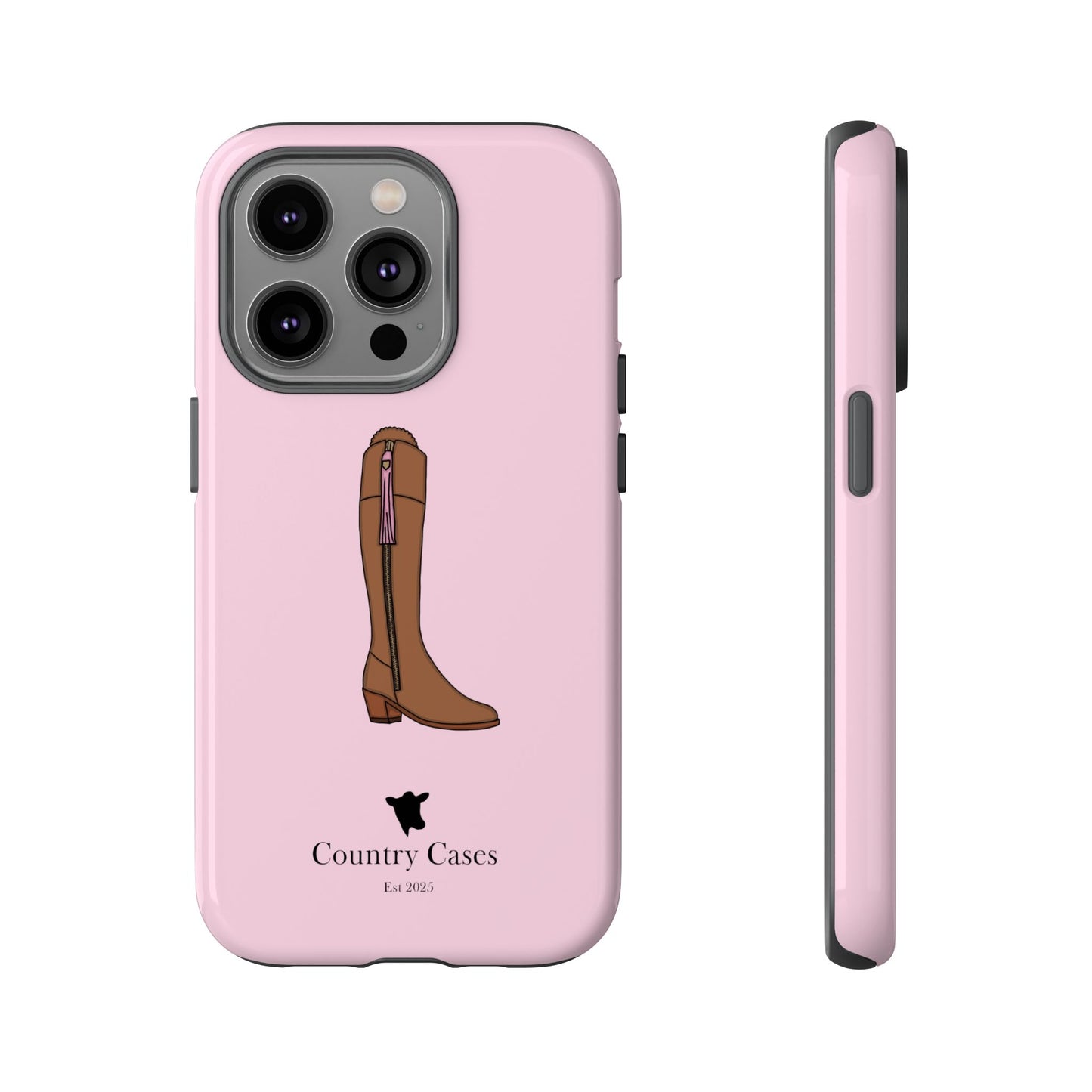 Pink Boot Case