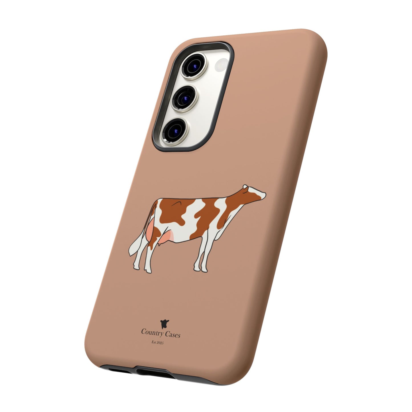 Android red and white Holstein case