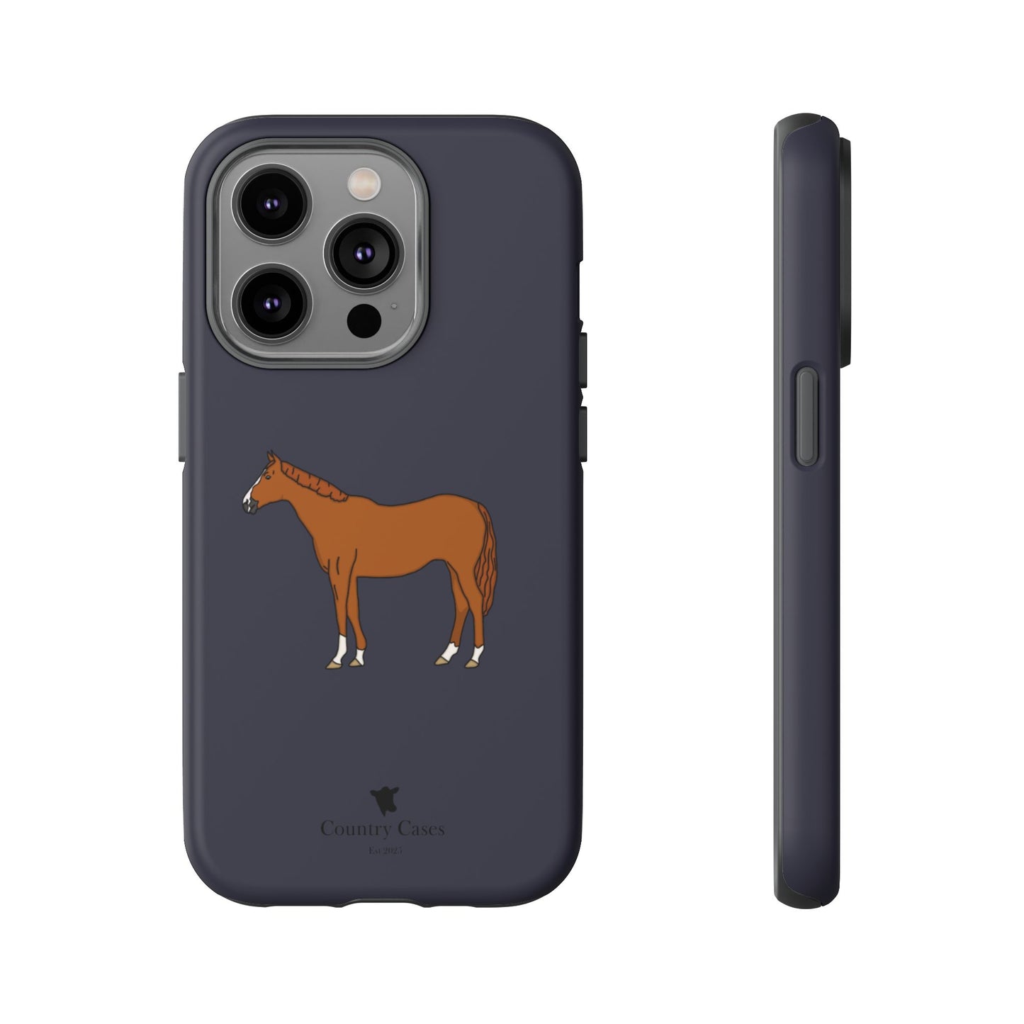 Chestnut horse case