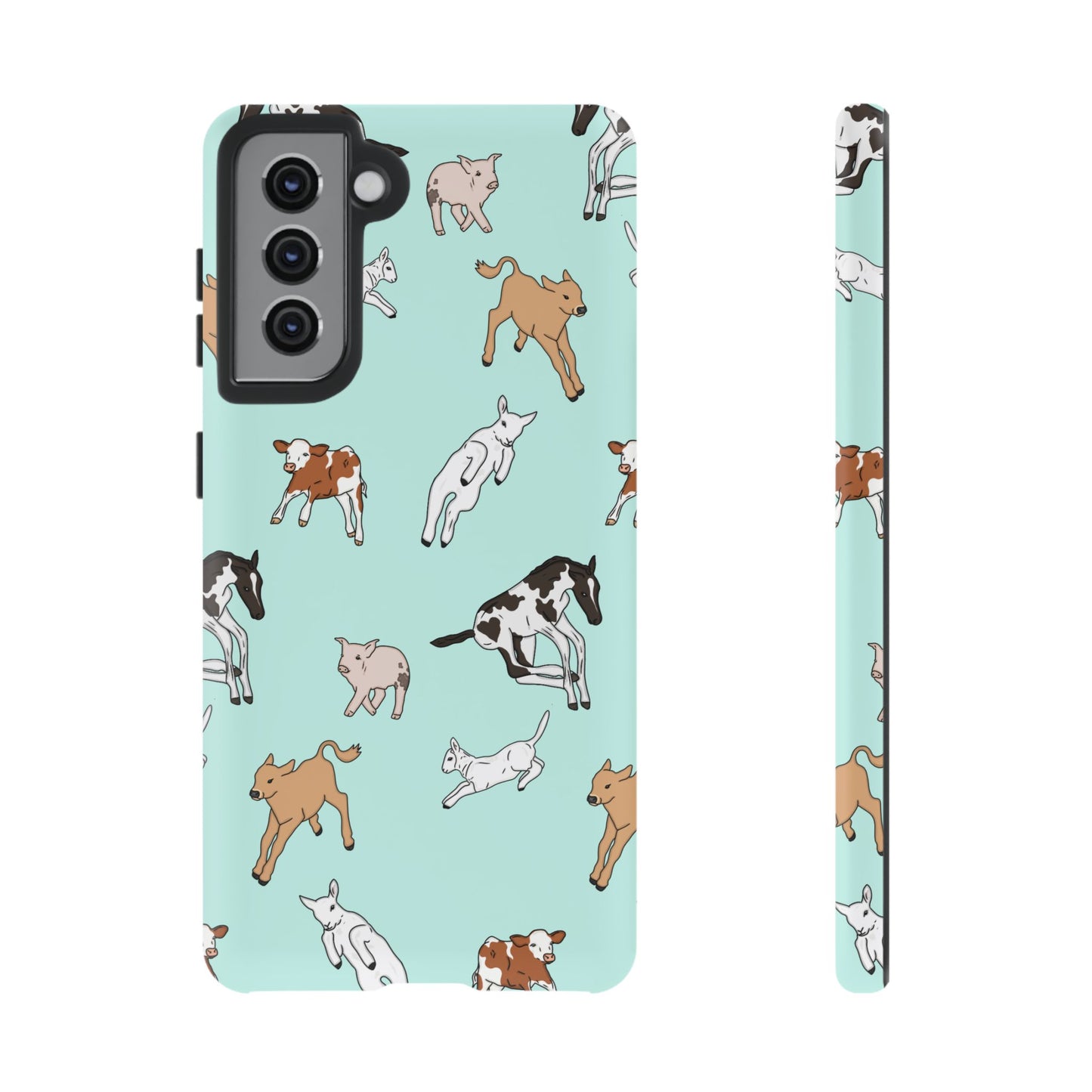 Android farmyard Freinds Blue Case