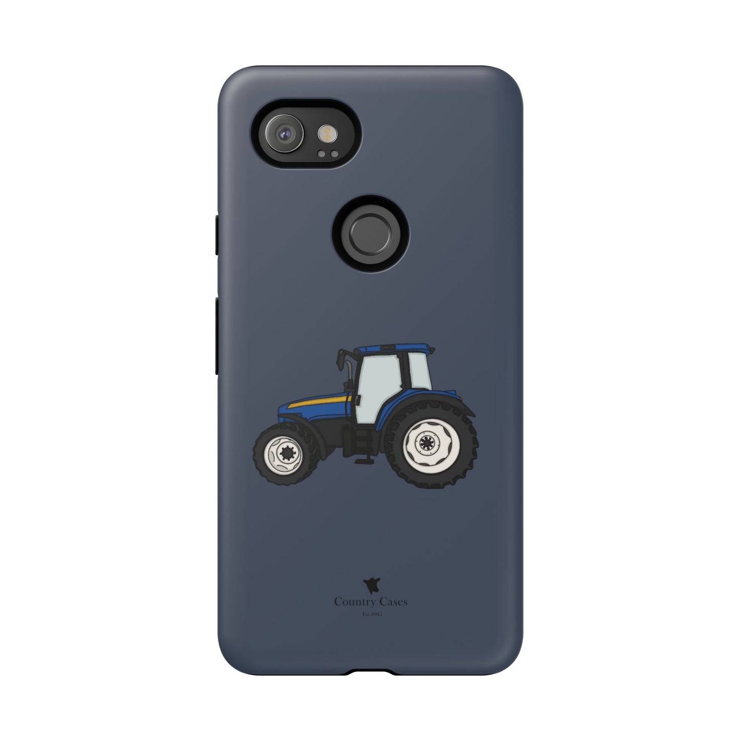 Android blue tractor case