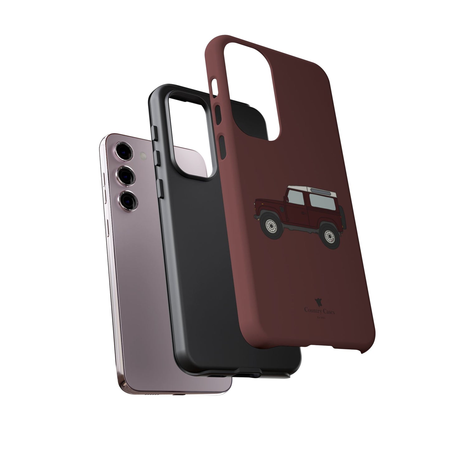 Android berry red landy case
