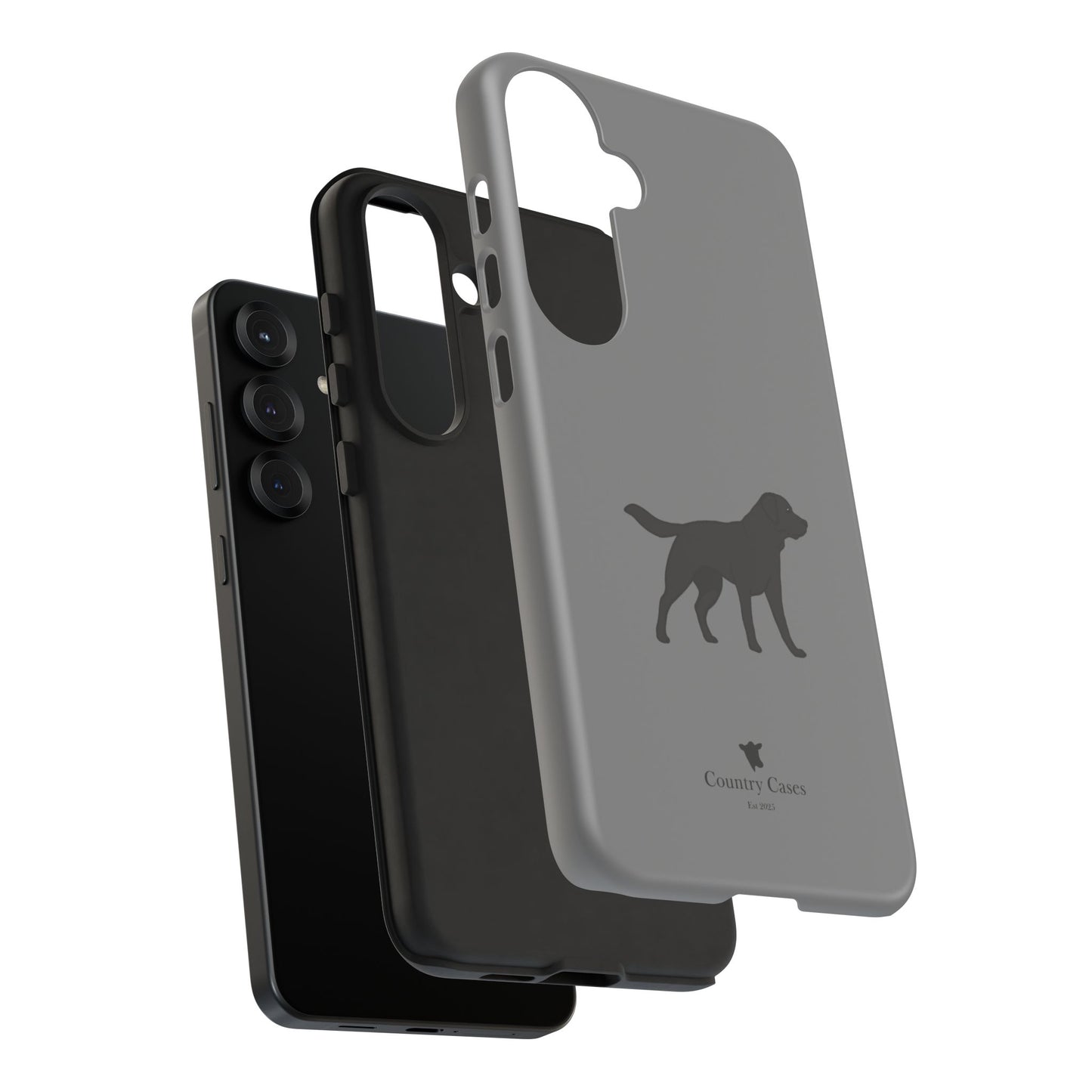 Android black Labrador case