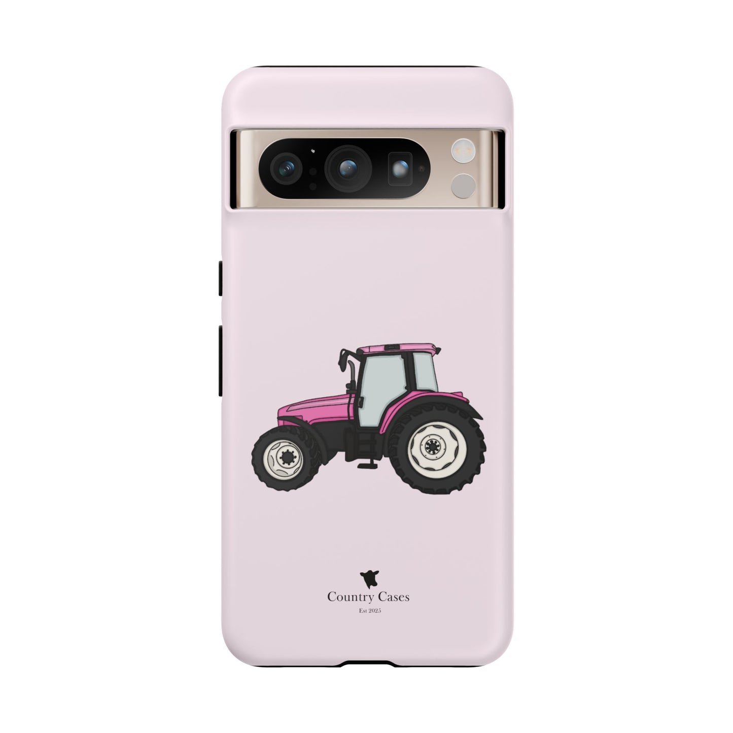 Android pink tractor case