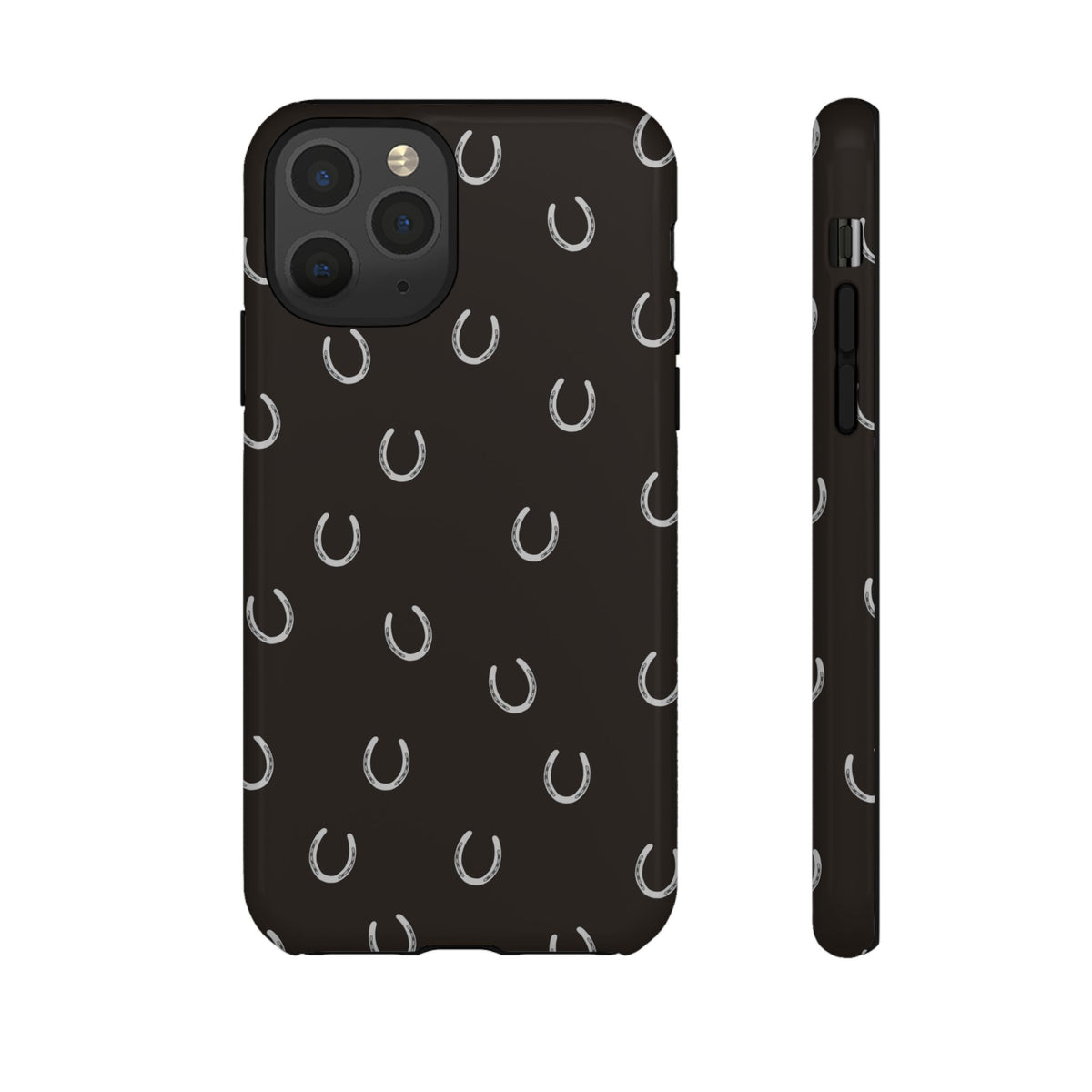 Wood Horse Shoe Case