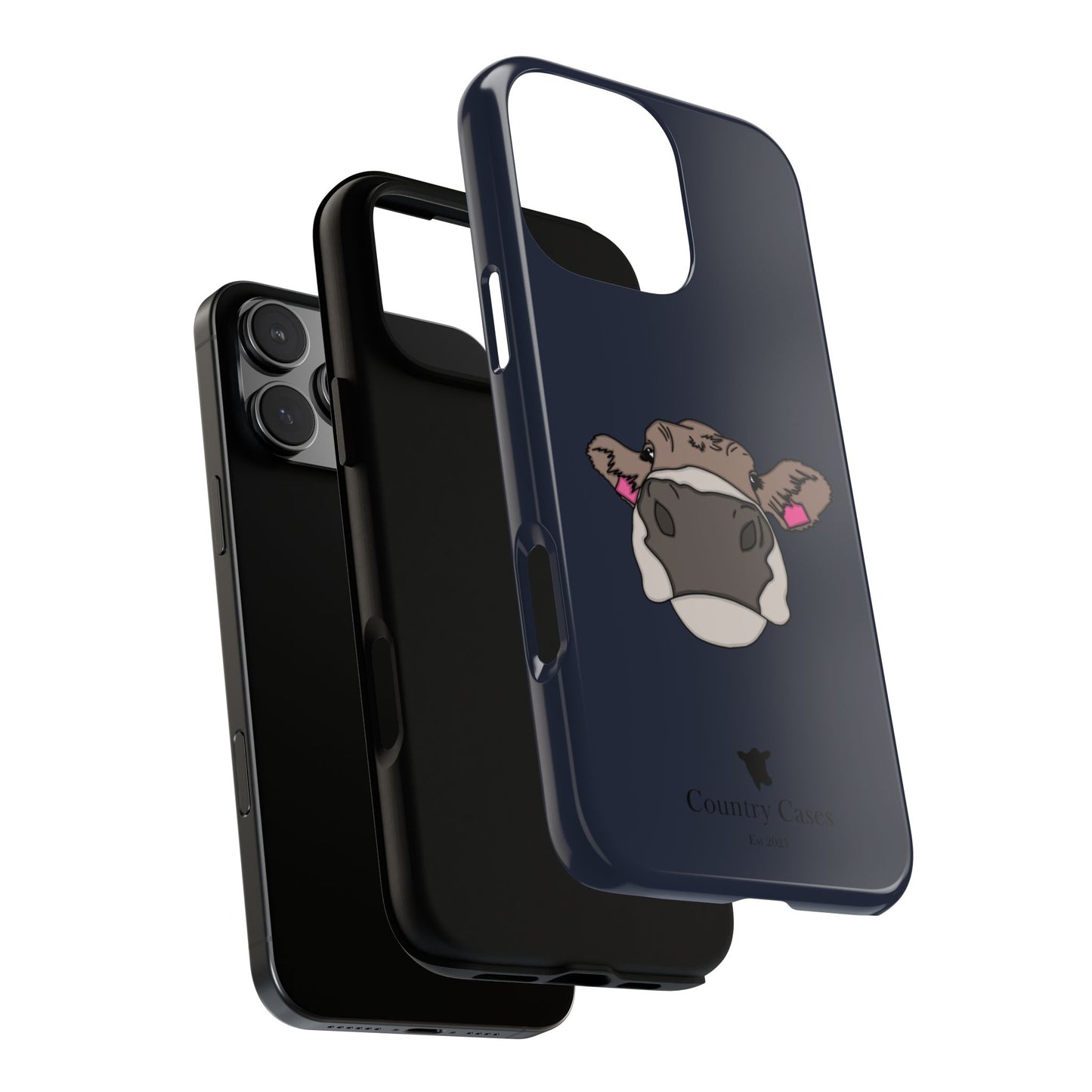 Navy brown Swiss case