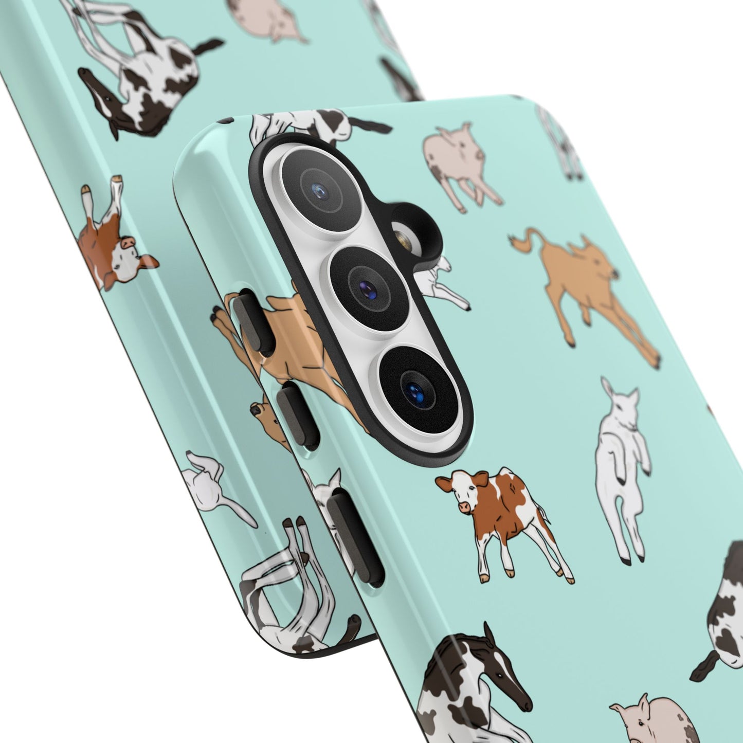 Android farmyard Freinds Blue Case