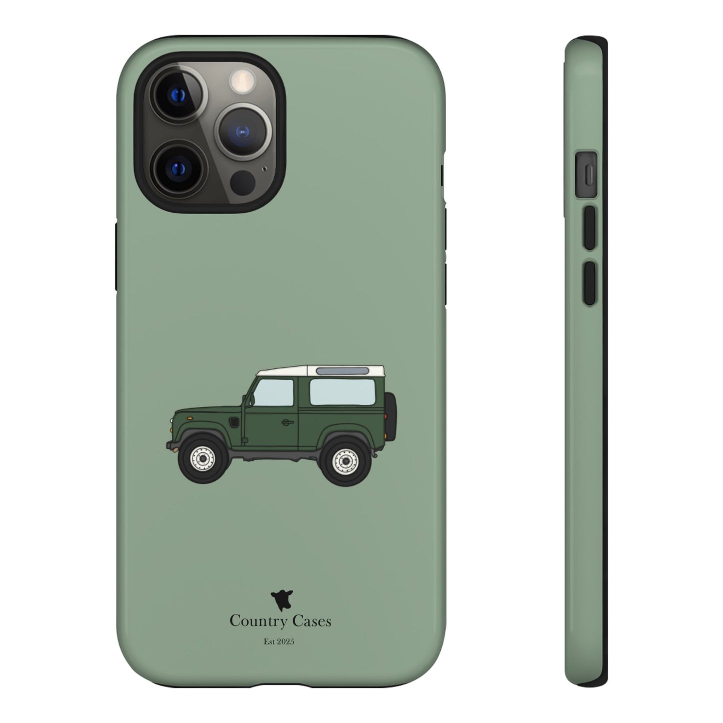 Green landy phone case