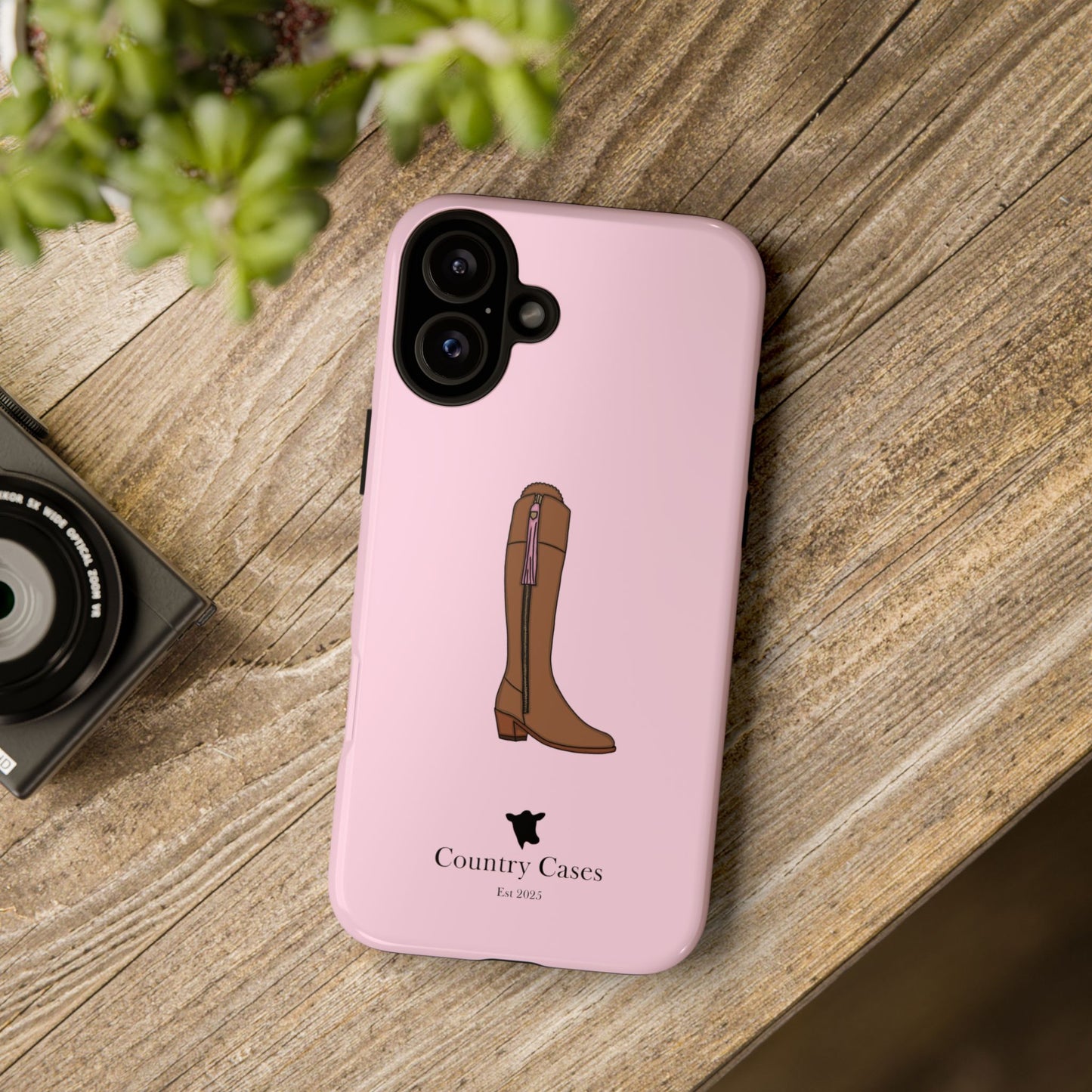 Pink Boot Case