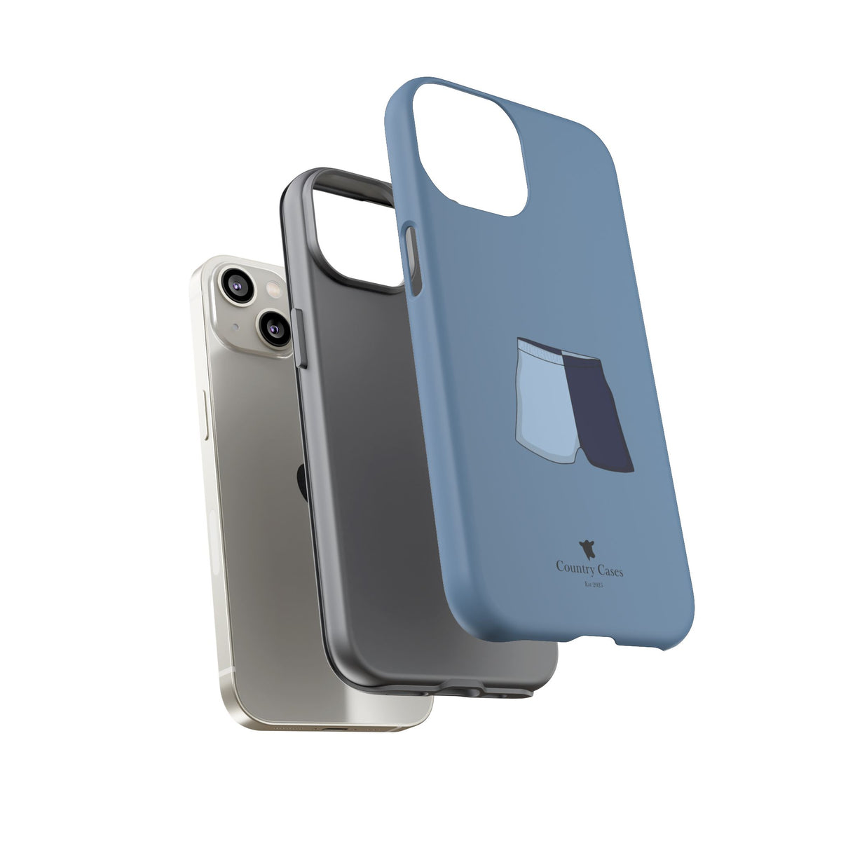 Blue Shorts Case