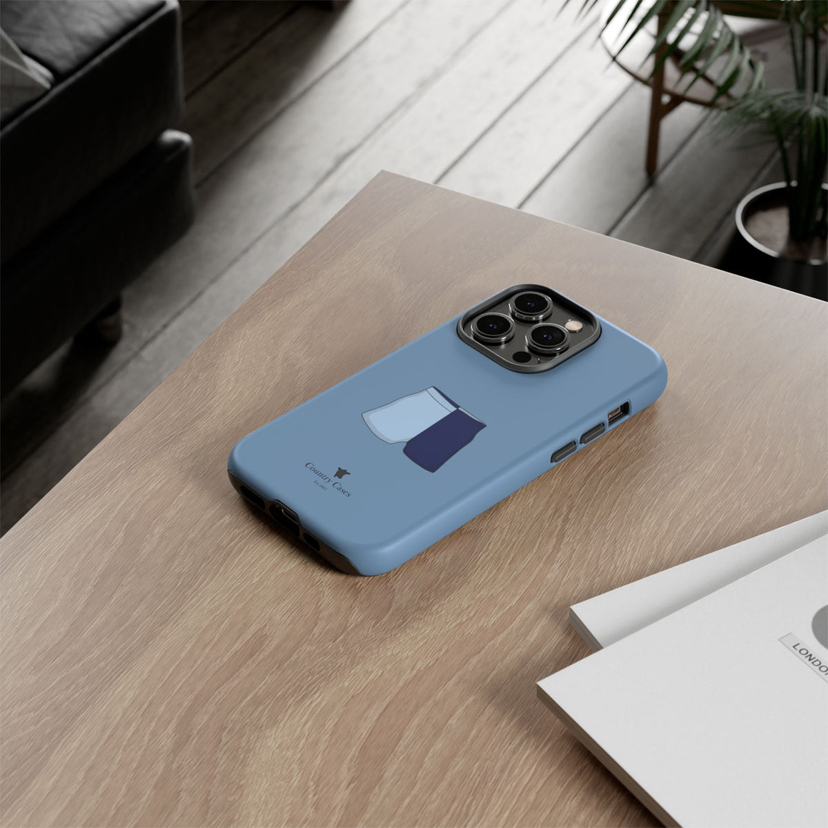 Blue Shorts Case