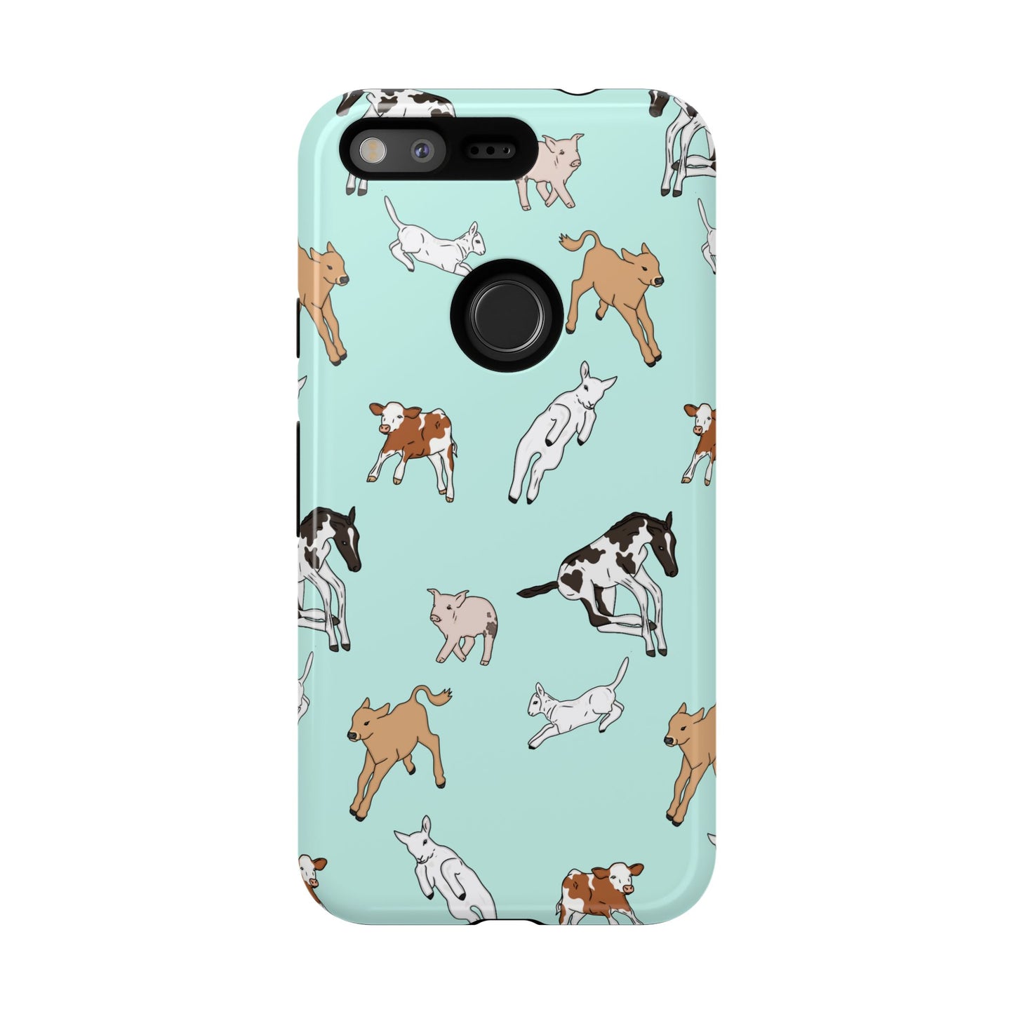 Android farmyard Freinds Blue Case