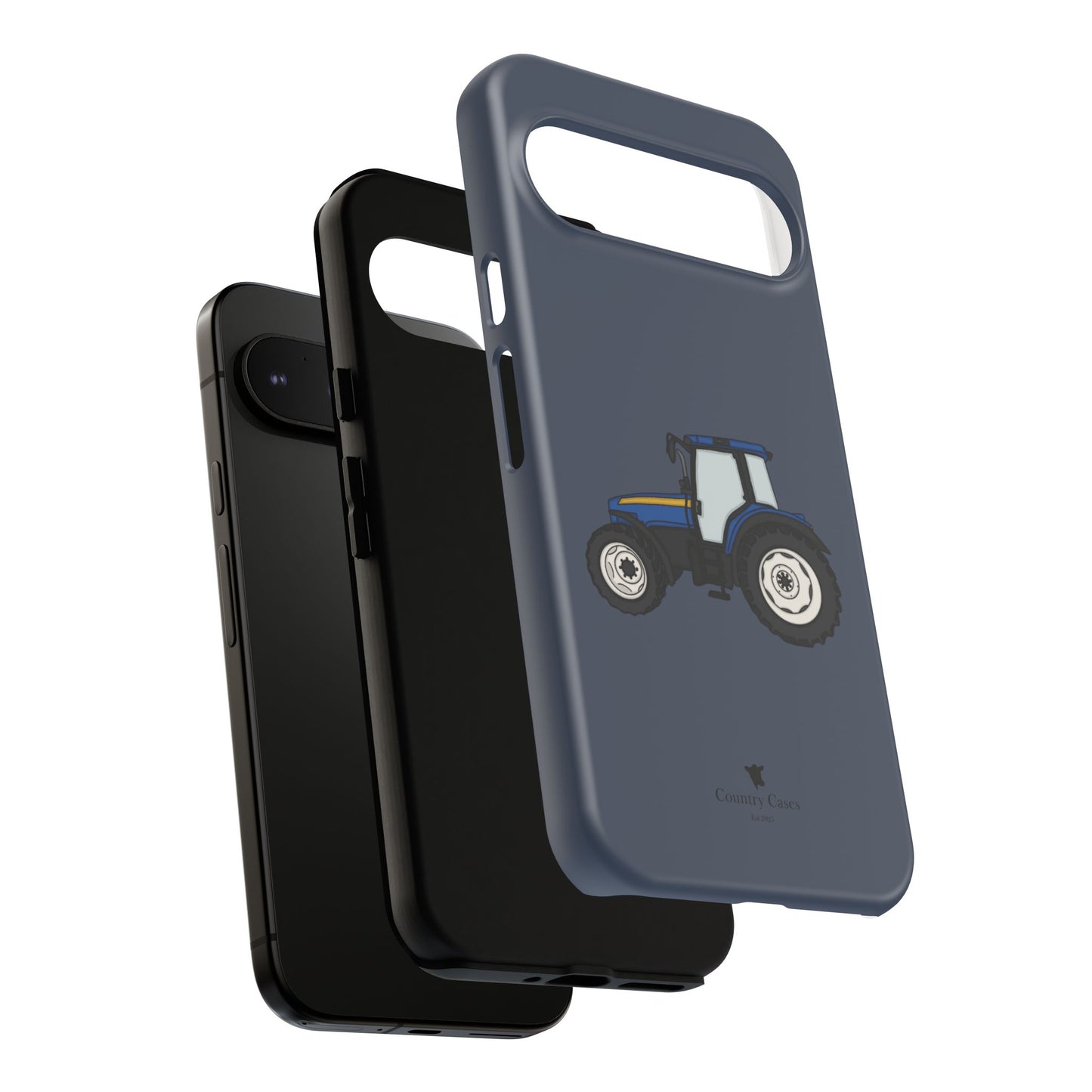 Android blue tractor case