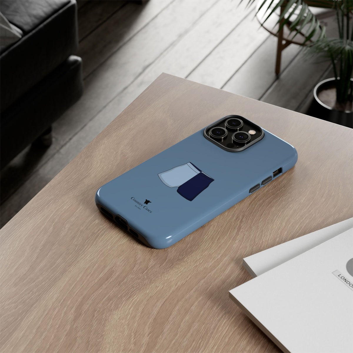 Blue Shorts Case