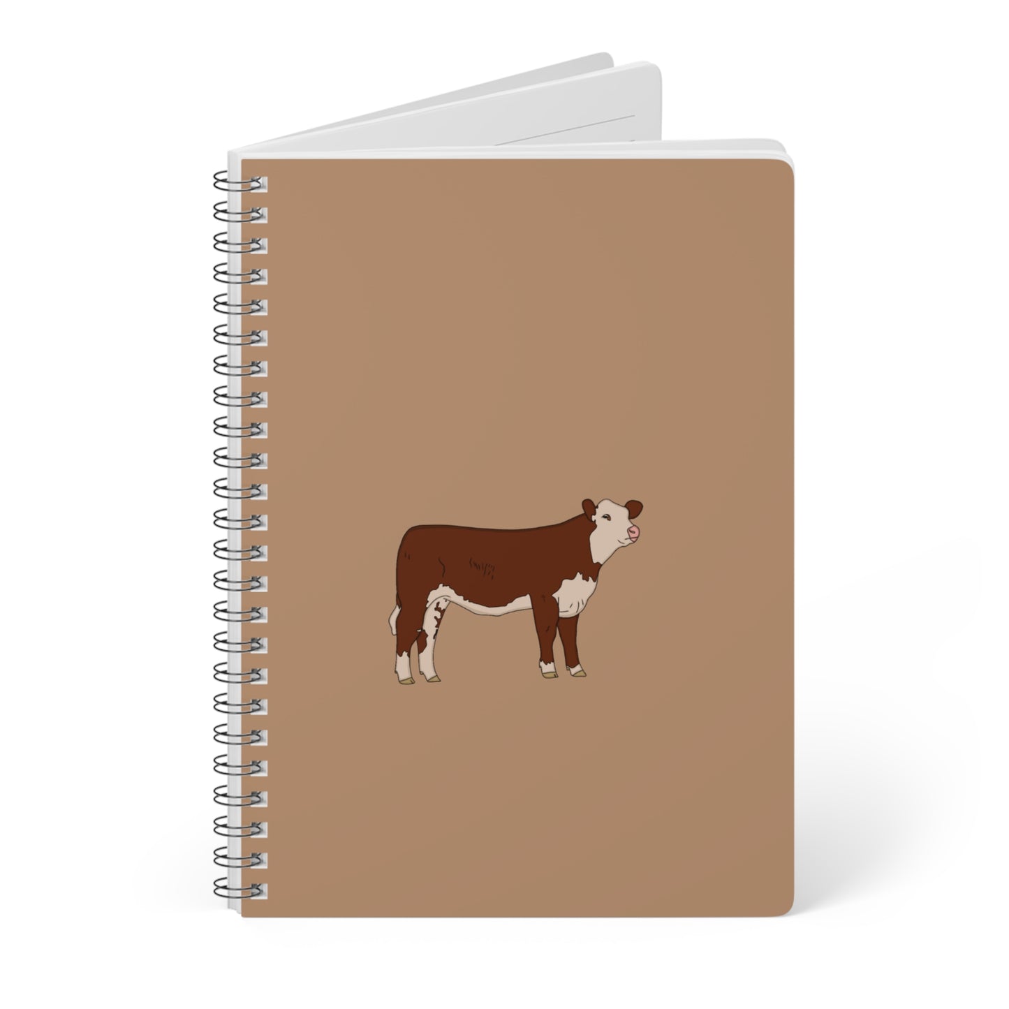 Hereford cow notebook