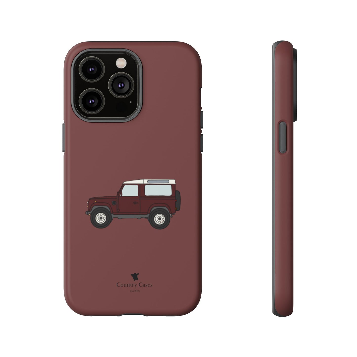 Berry red landy case
