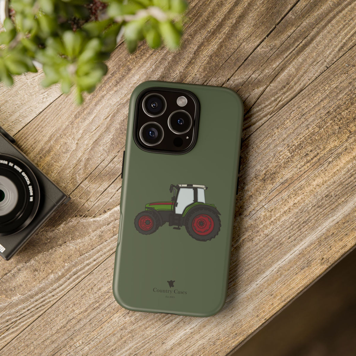 Green Tractor Case
