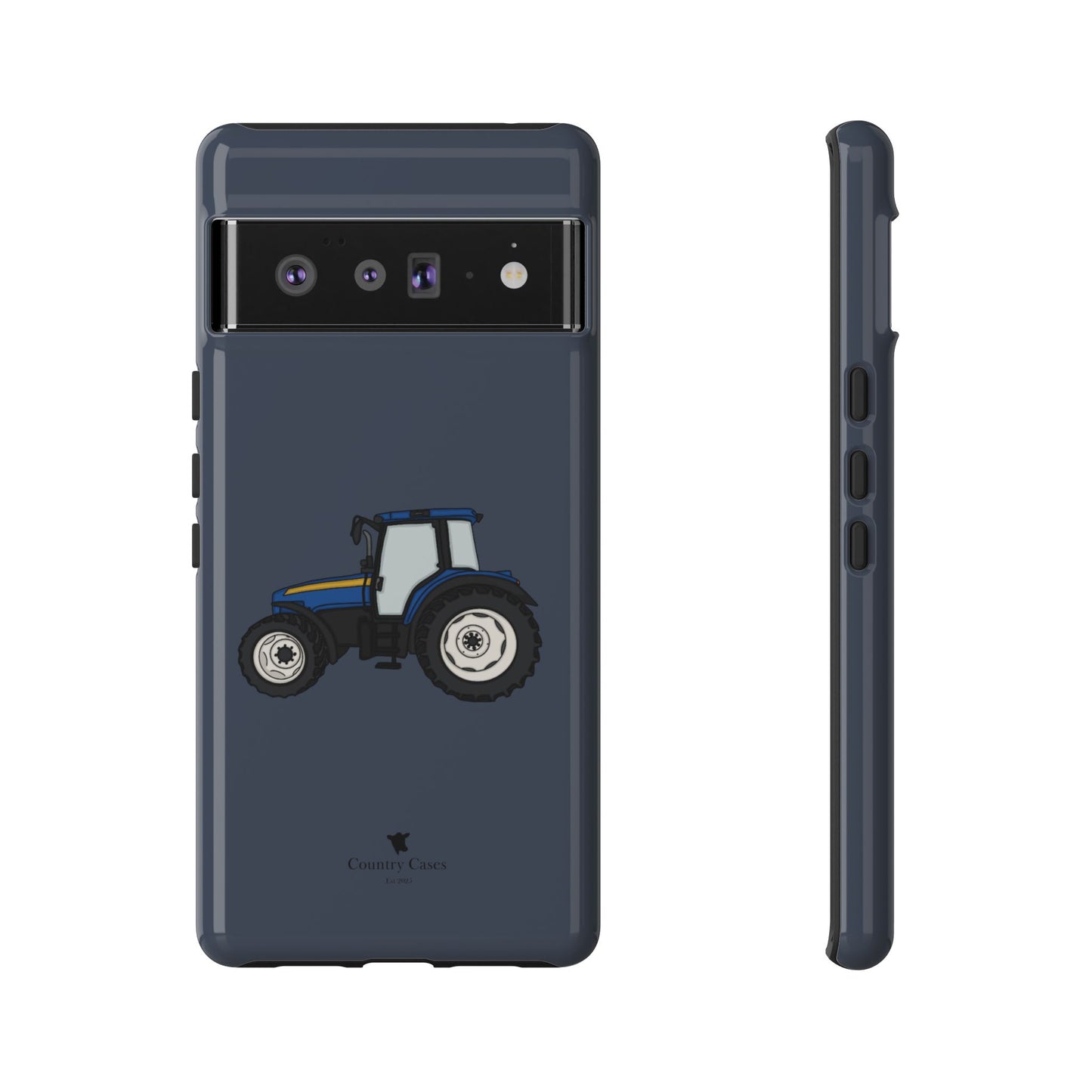 Android blue tractor case