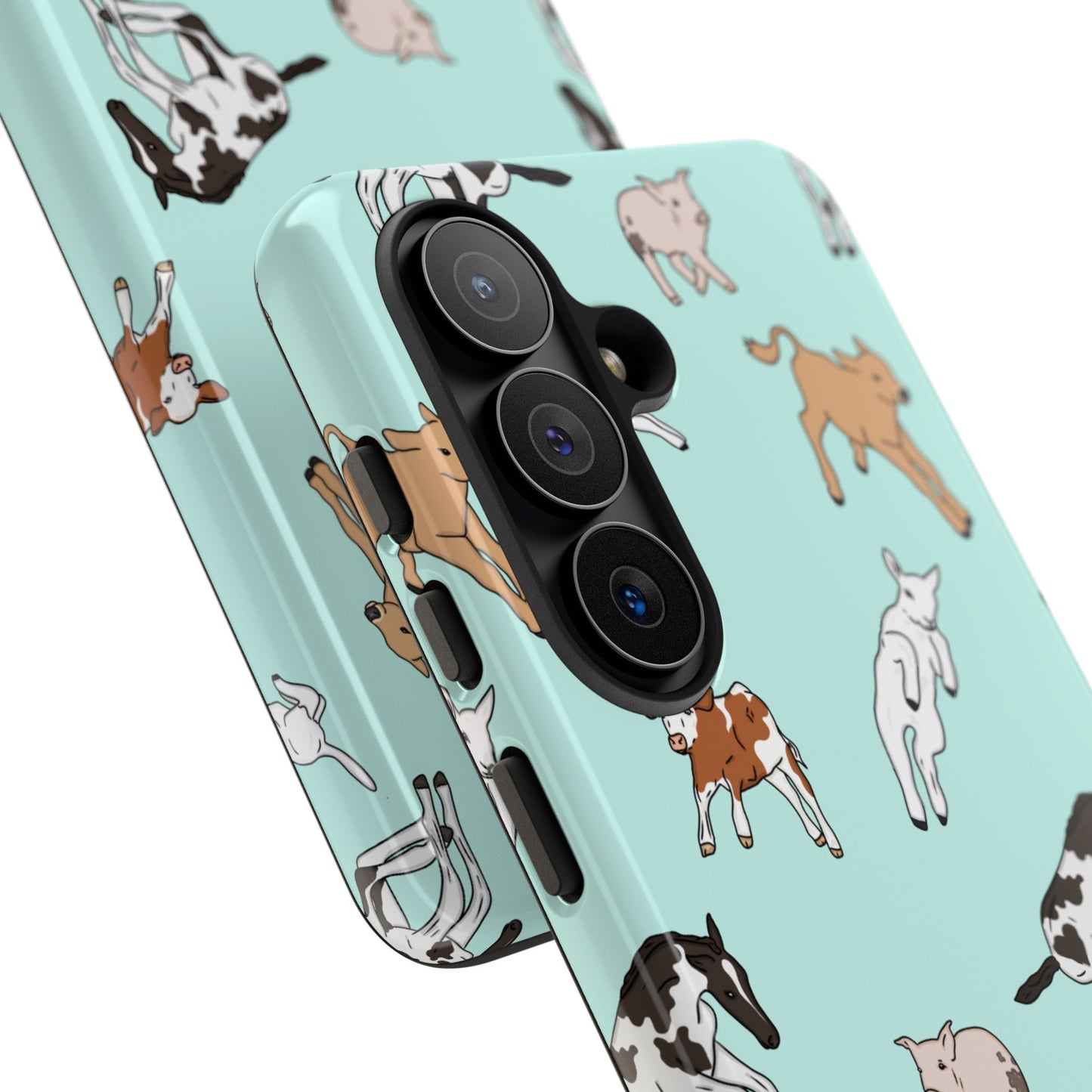 Android farmyard Freinds Blue Case