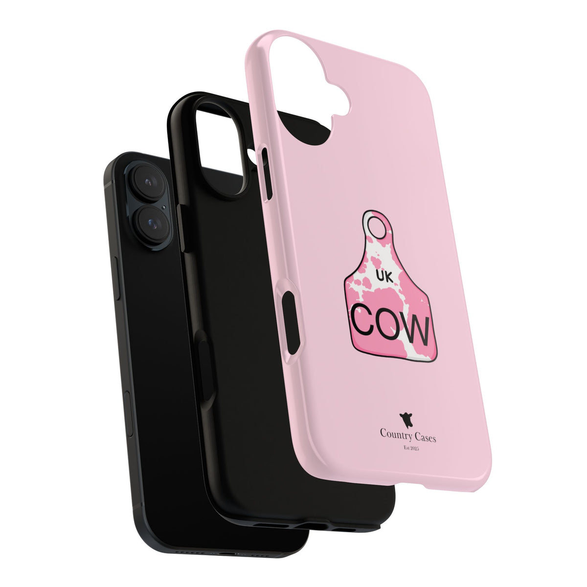 Pink Ear Tag Case