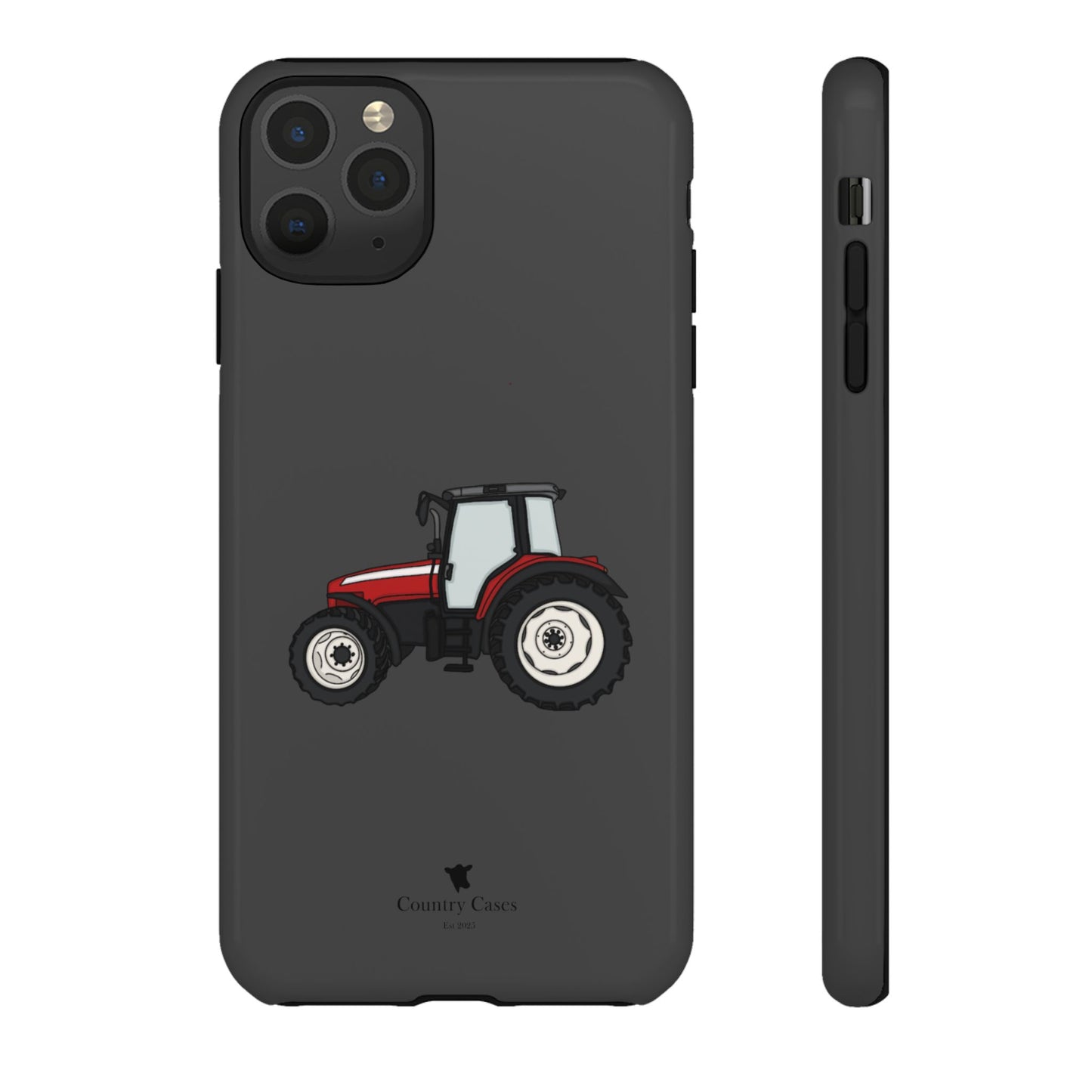 Red tractor case