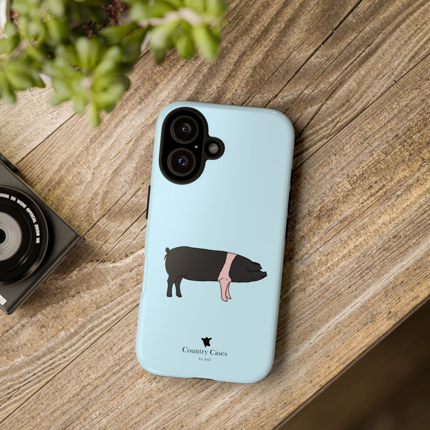 Saddleback Pig Case