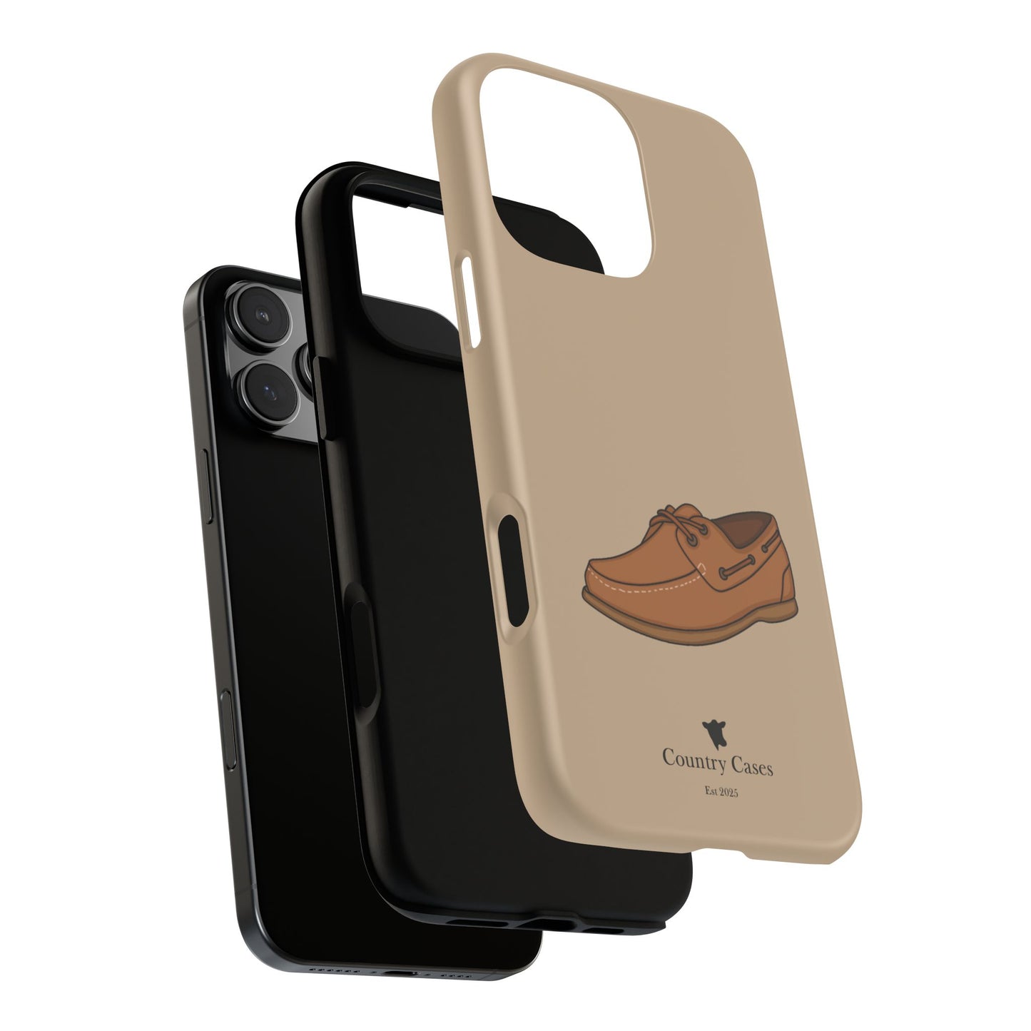 Classic boat shoe phone case