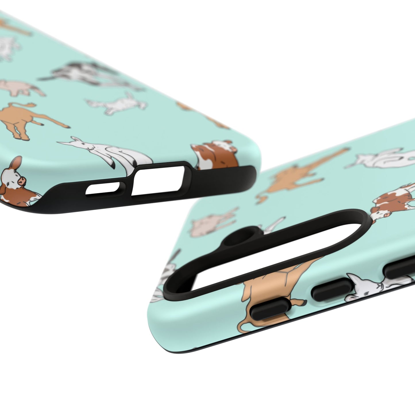 Android farmyard Freinds Blue Case
