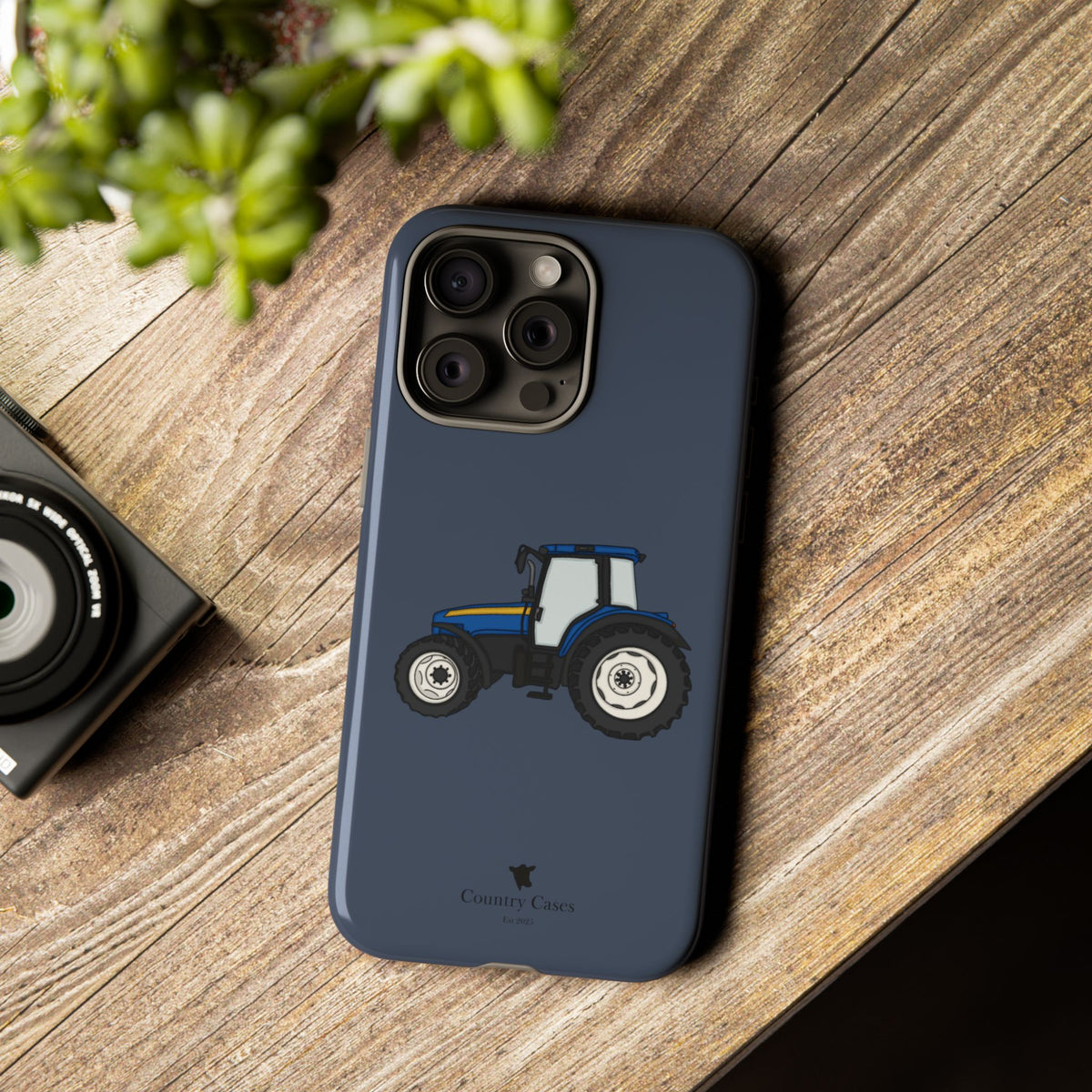 Blue Tractor Case