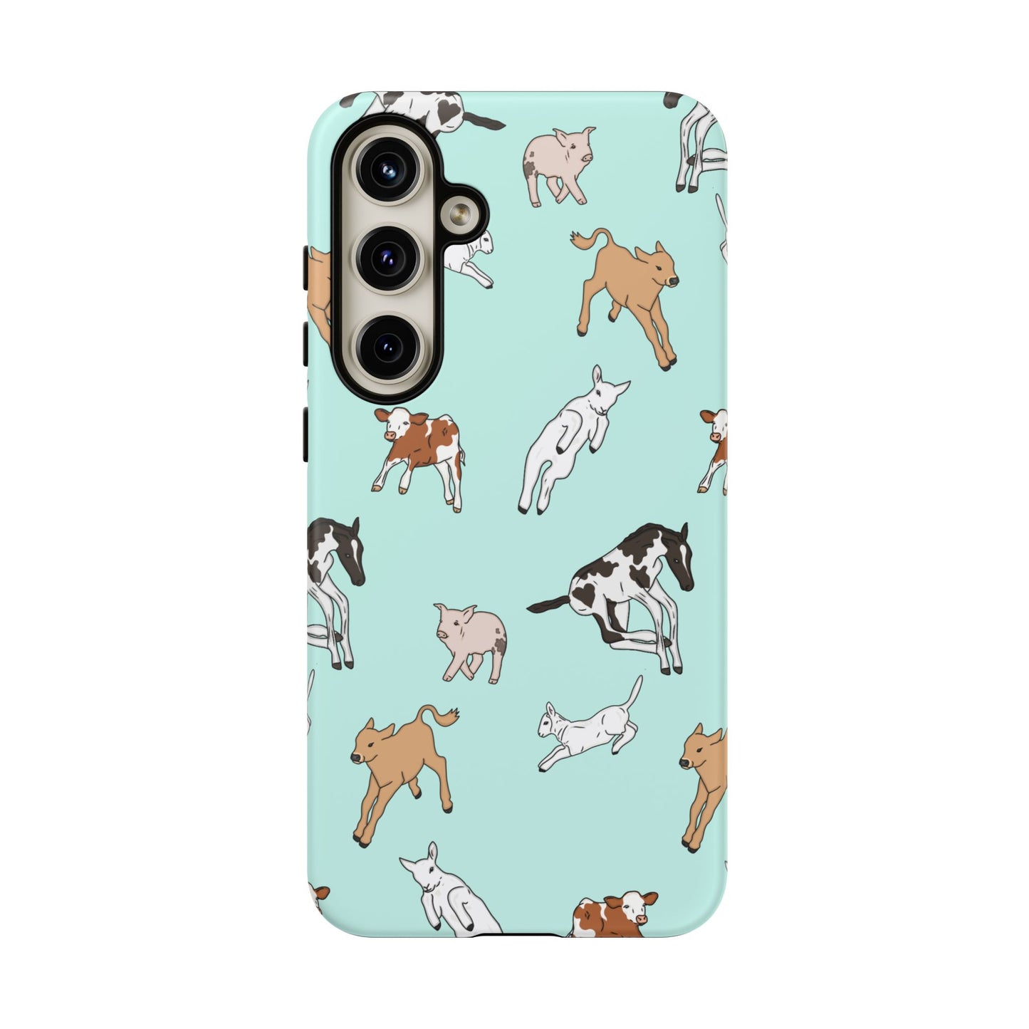 Android farmyard Freinds Blue Case