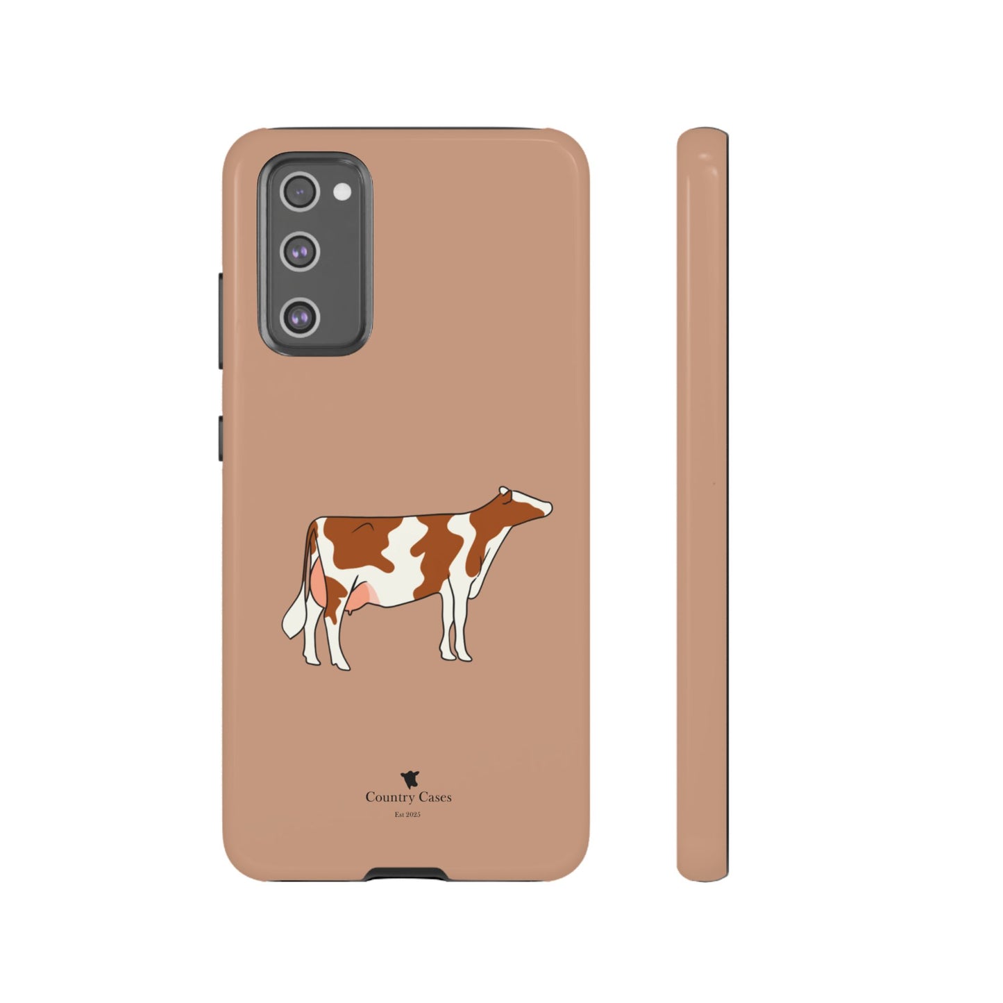 Android red and white Holstein case