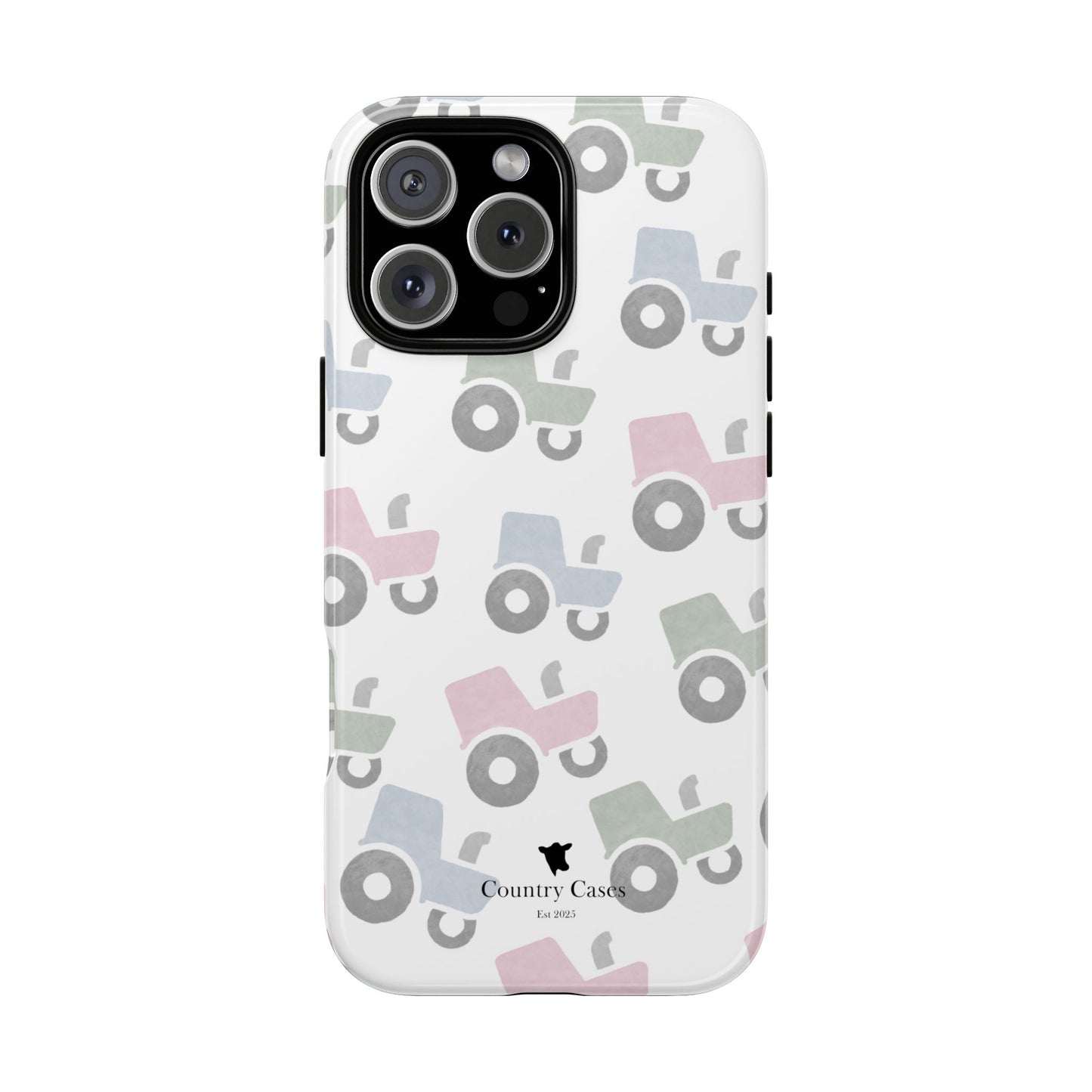 Pastel Tractor Case
