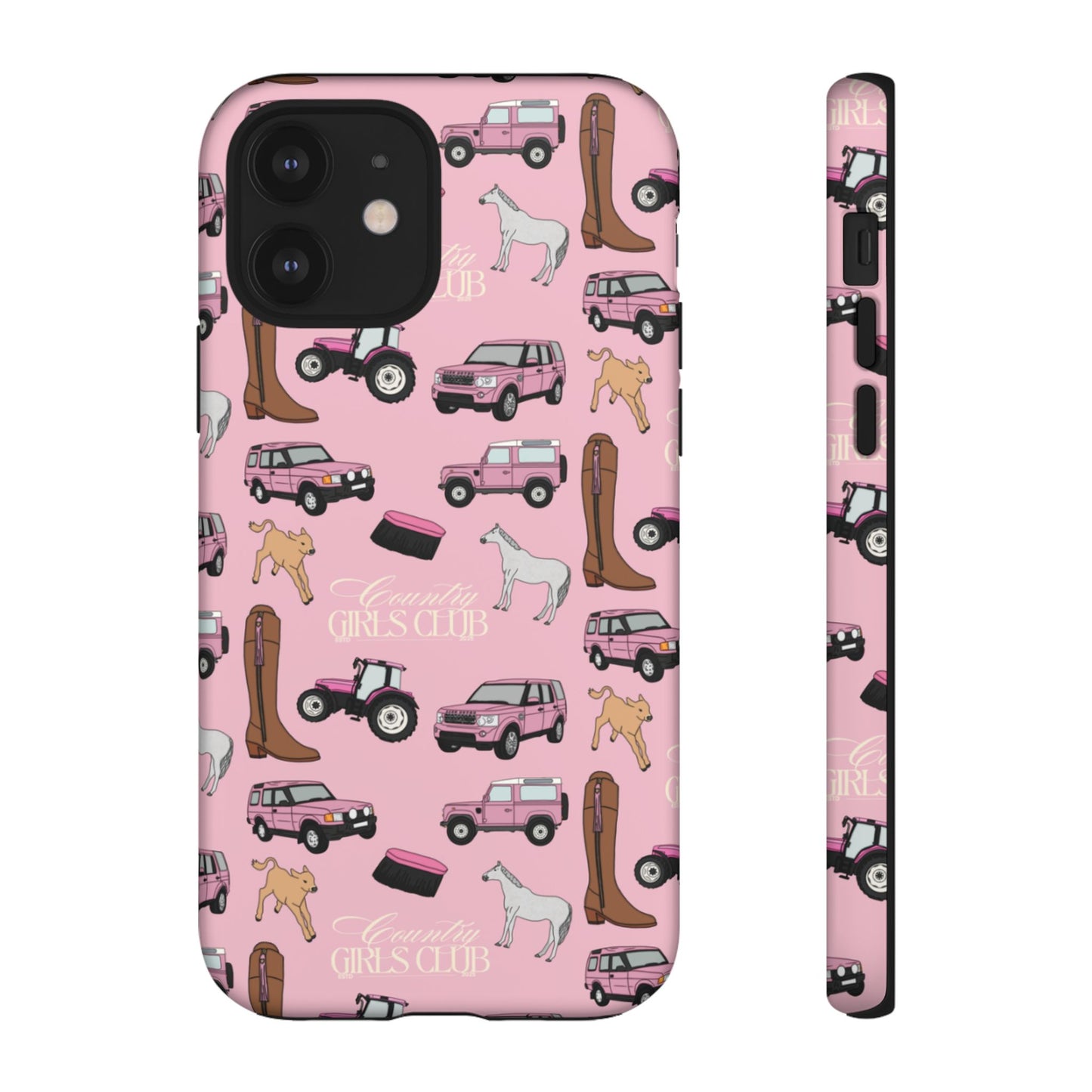 Pink Country Girls Club Case
