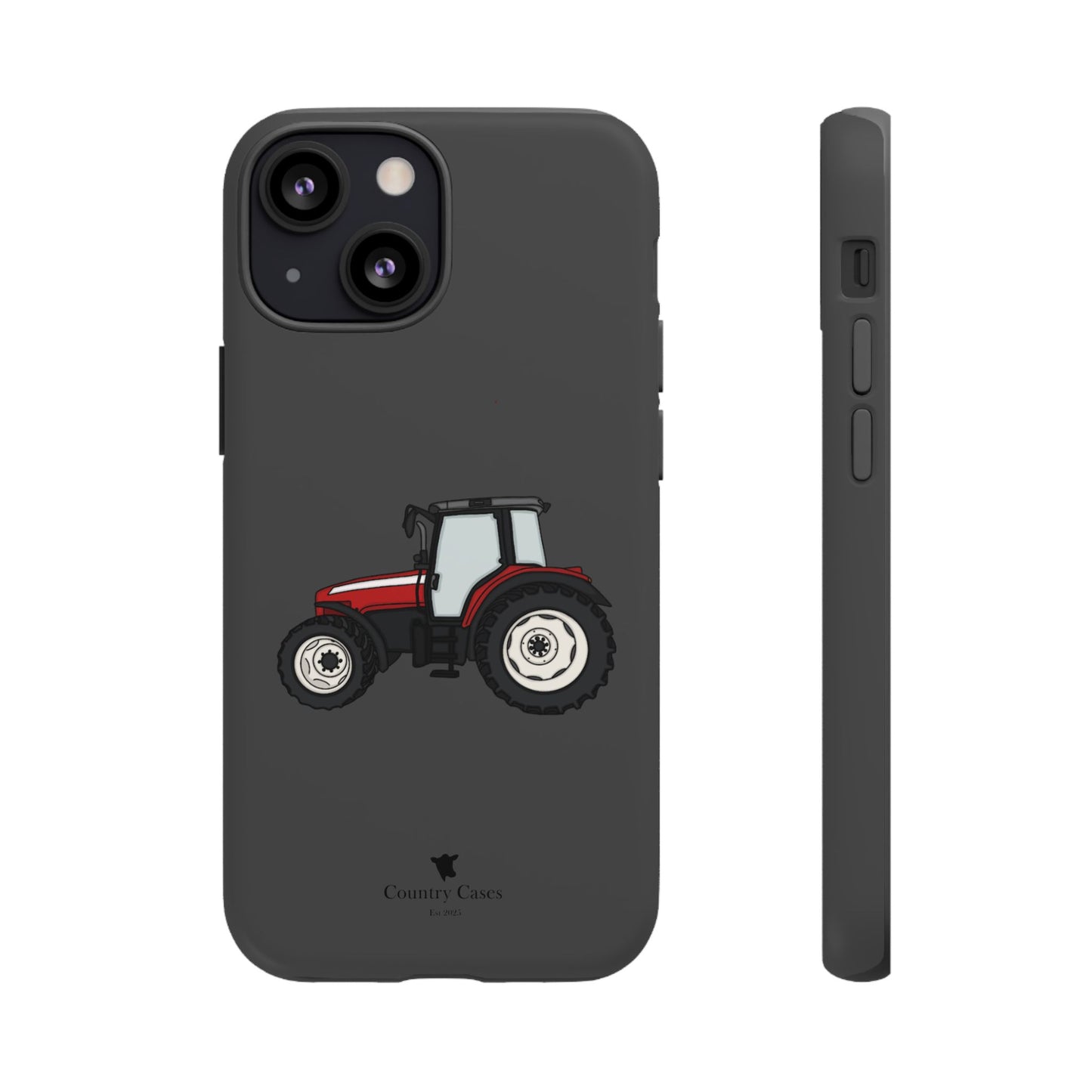 Red tractor case