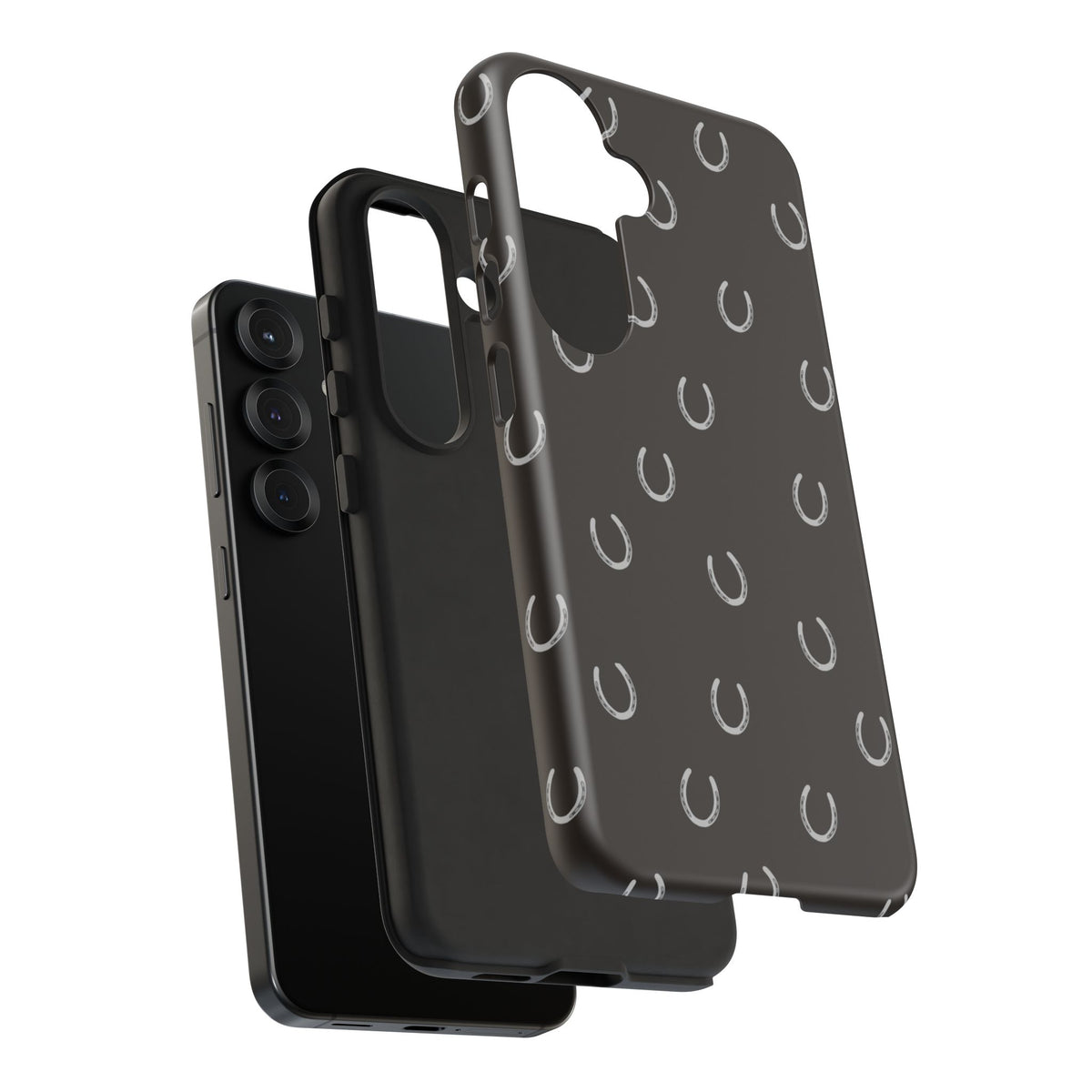 Android Wood Horse Shoe Cases