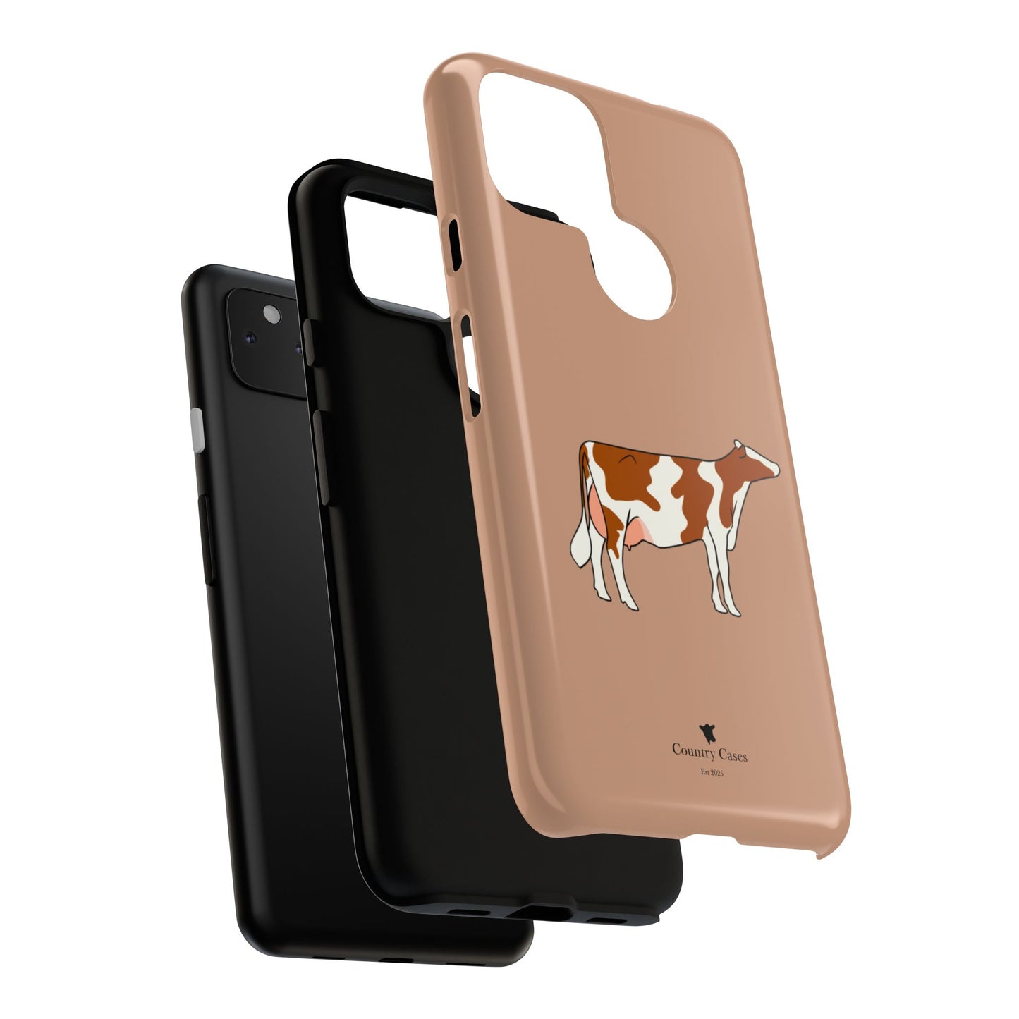 Android red and white Holstein case