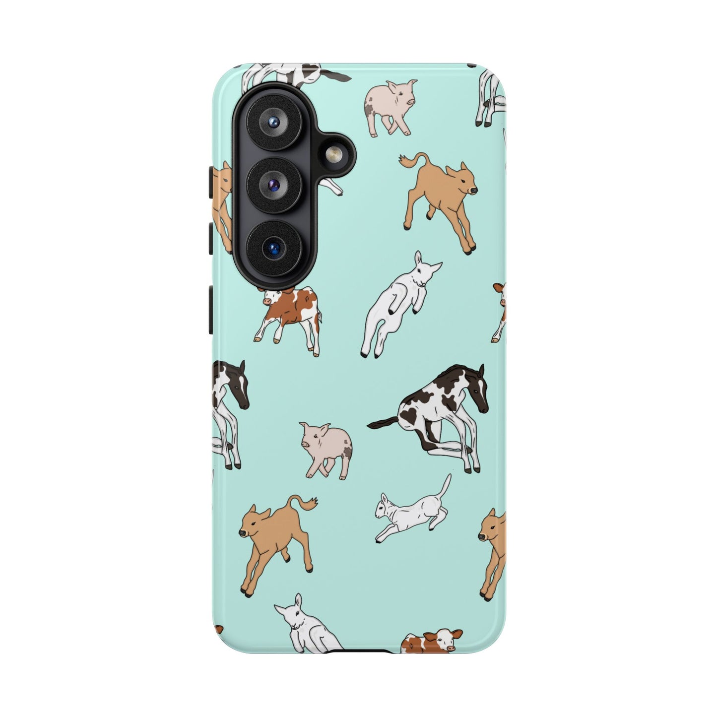 Android farmyard Freinds Blue Case