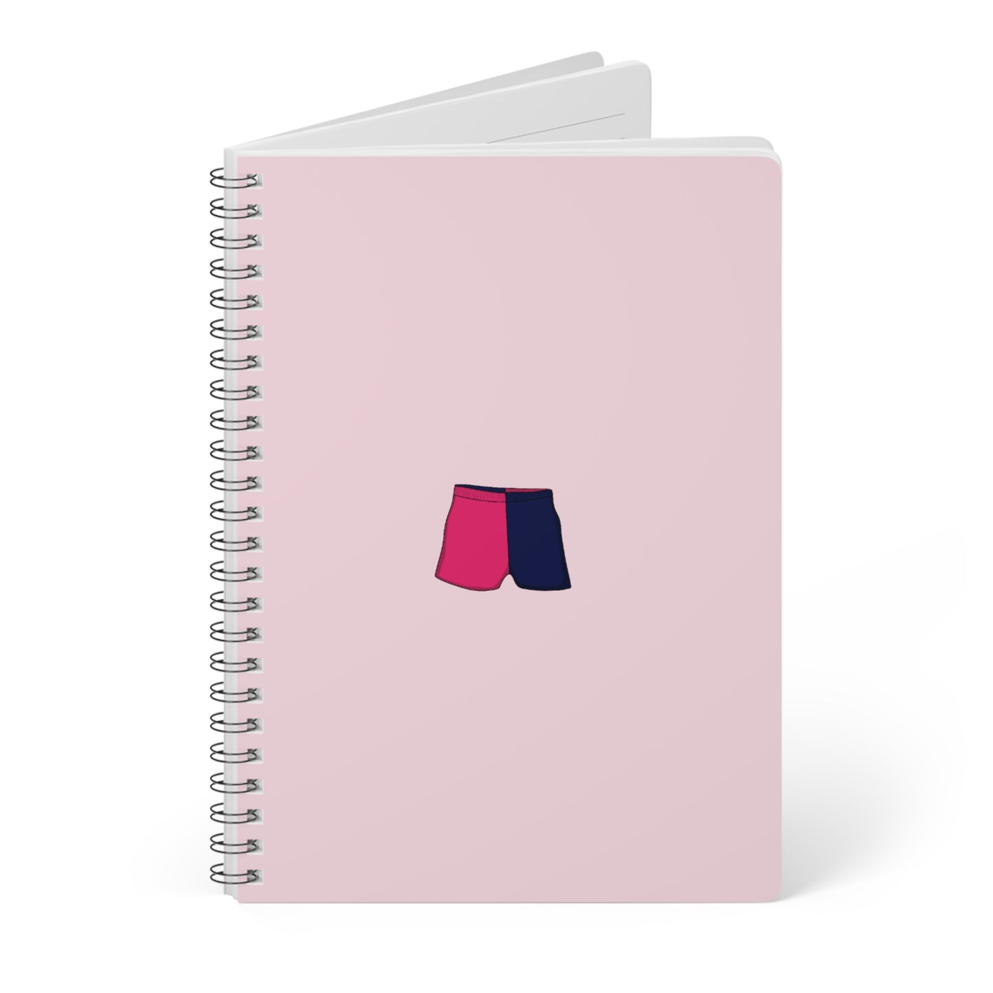 Two toned shorts notebook