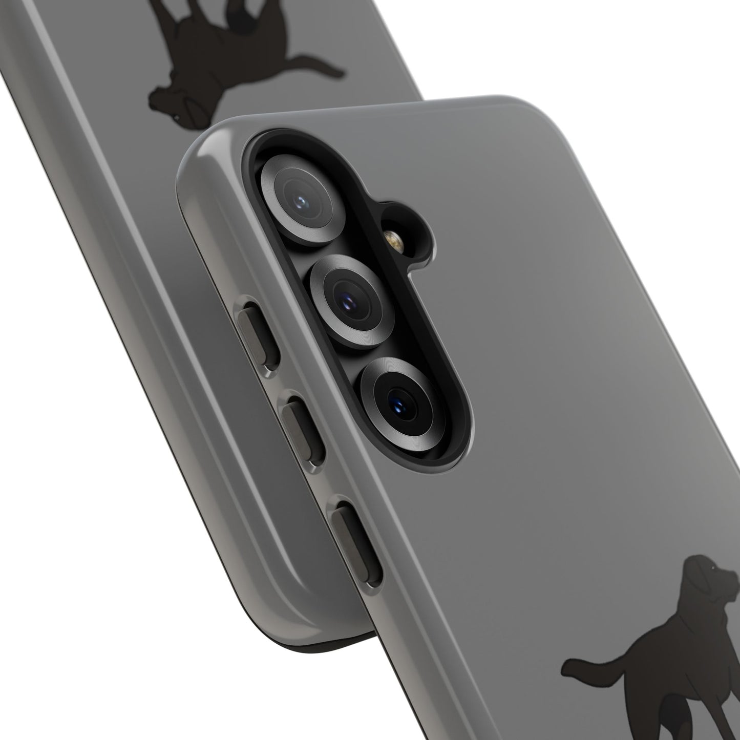 Android black Labrador case