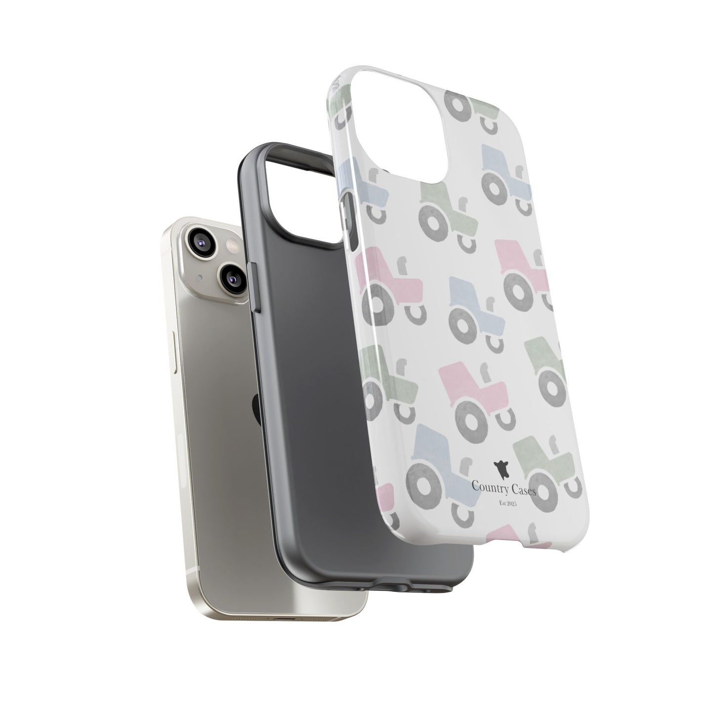 Pastel Tractor Case
