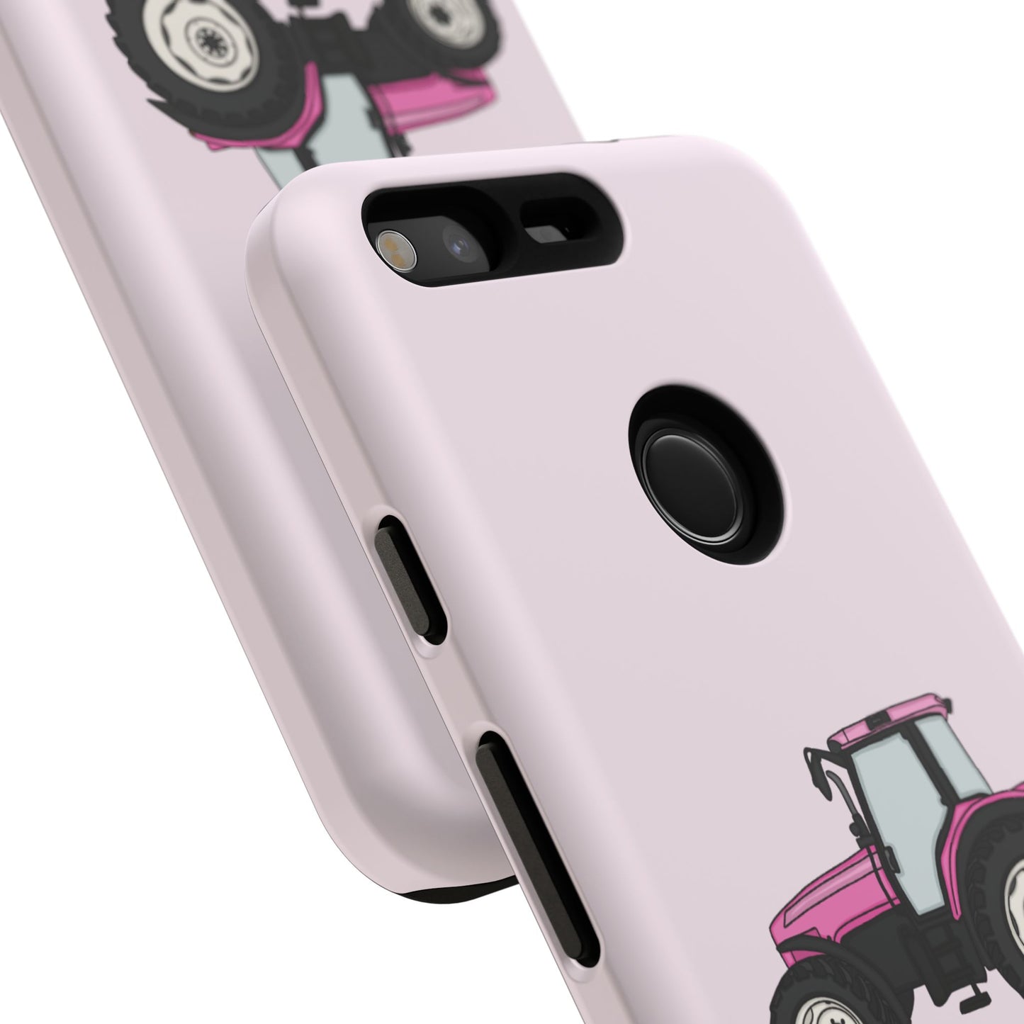 Android pink tractor case