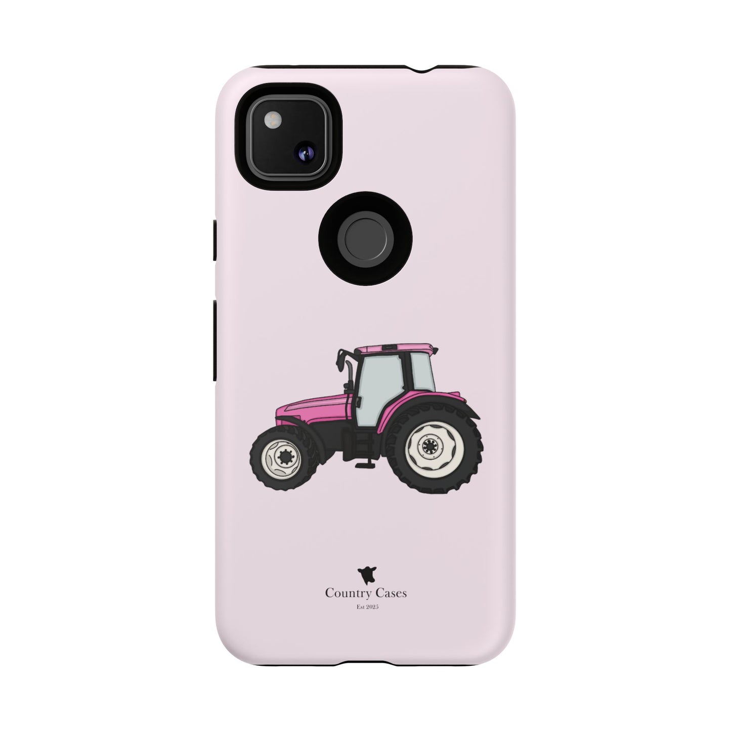 Android pink tractor case