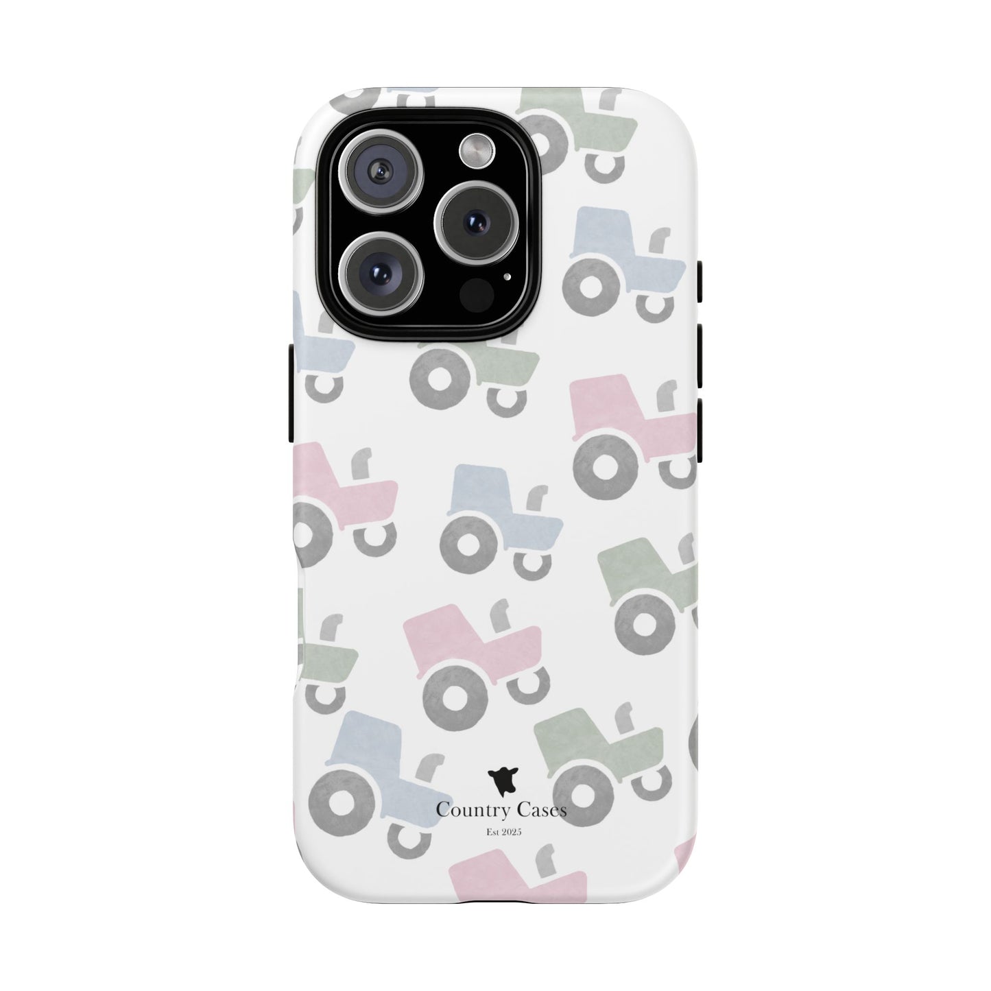 Pastel Tractor Case