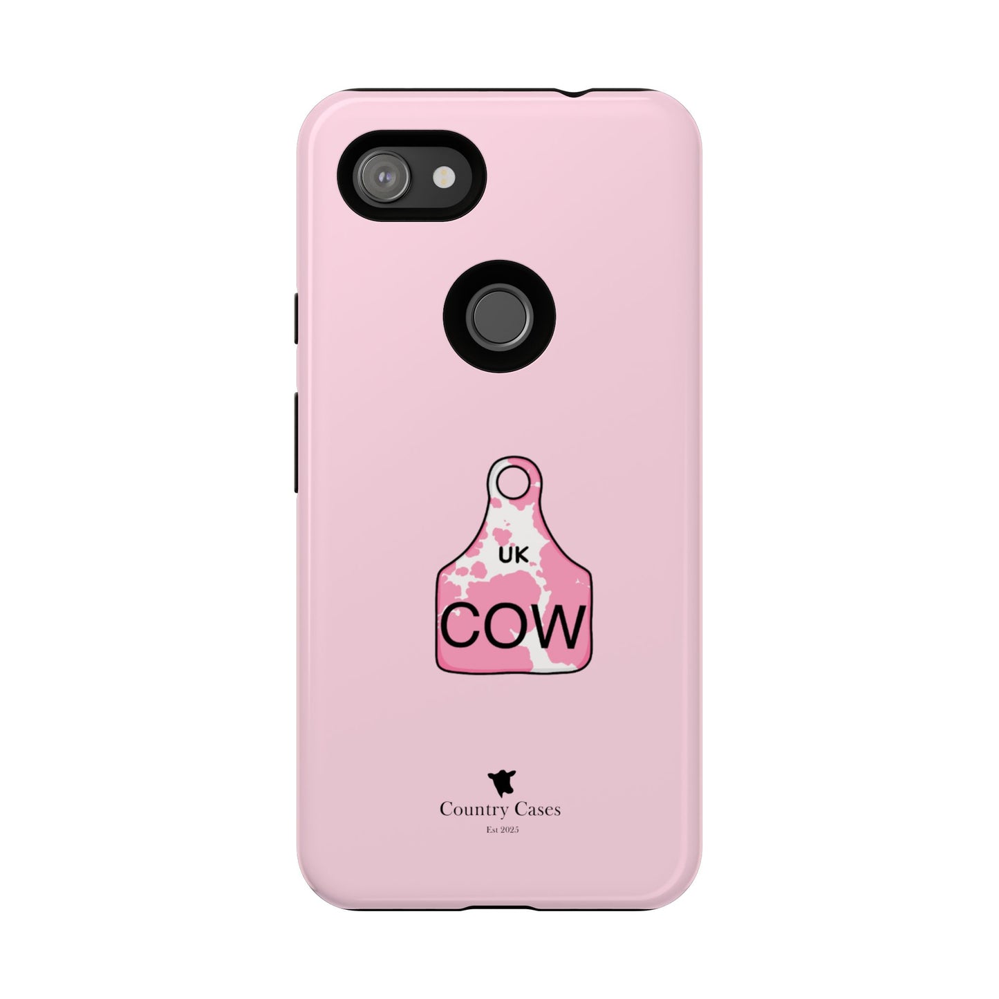 Android pink ear tag case