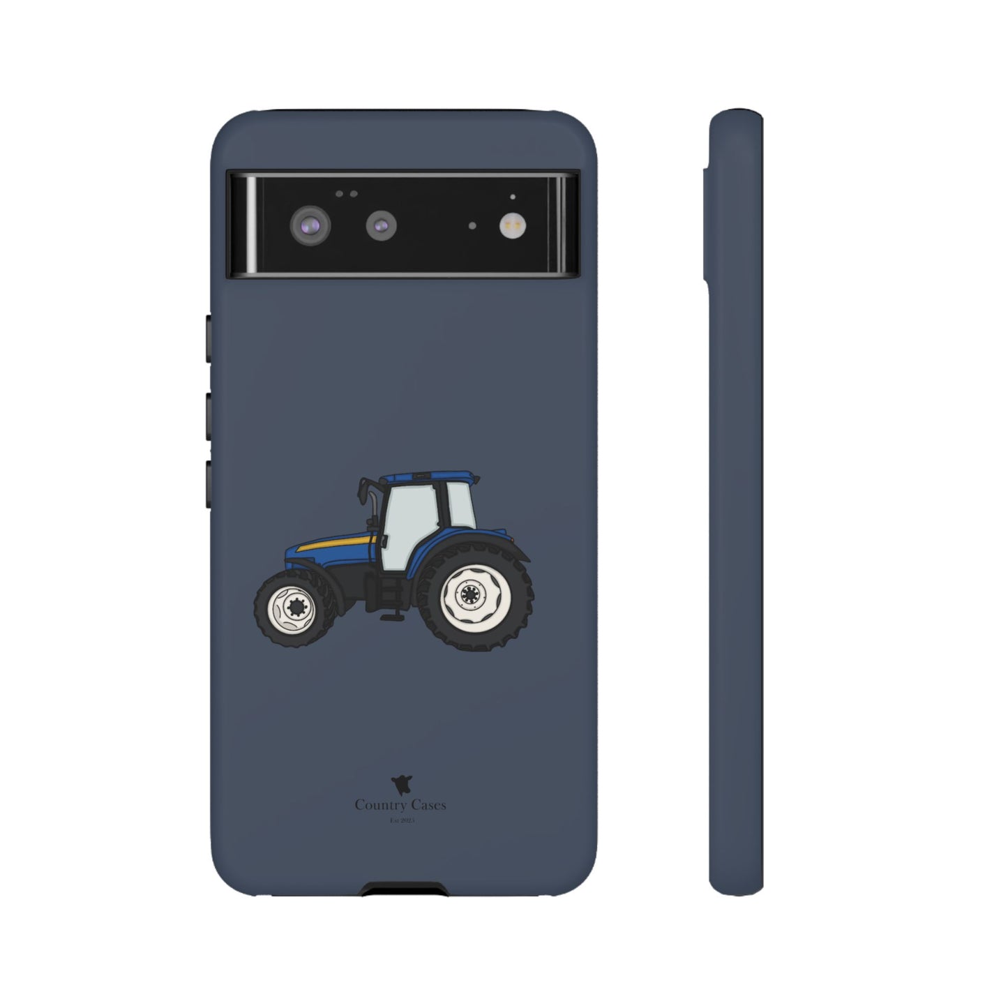 Android blue tractor case