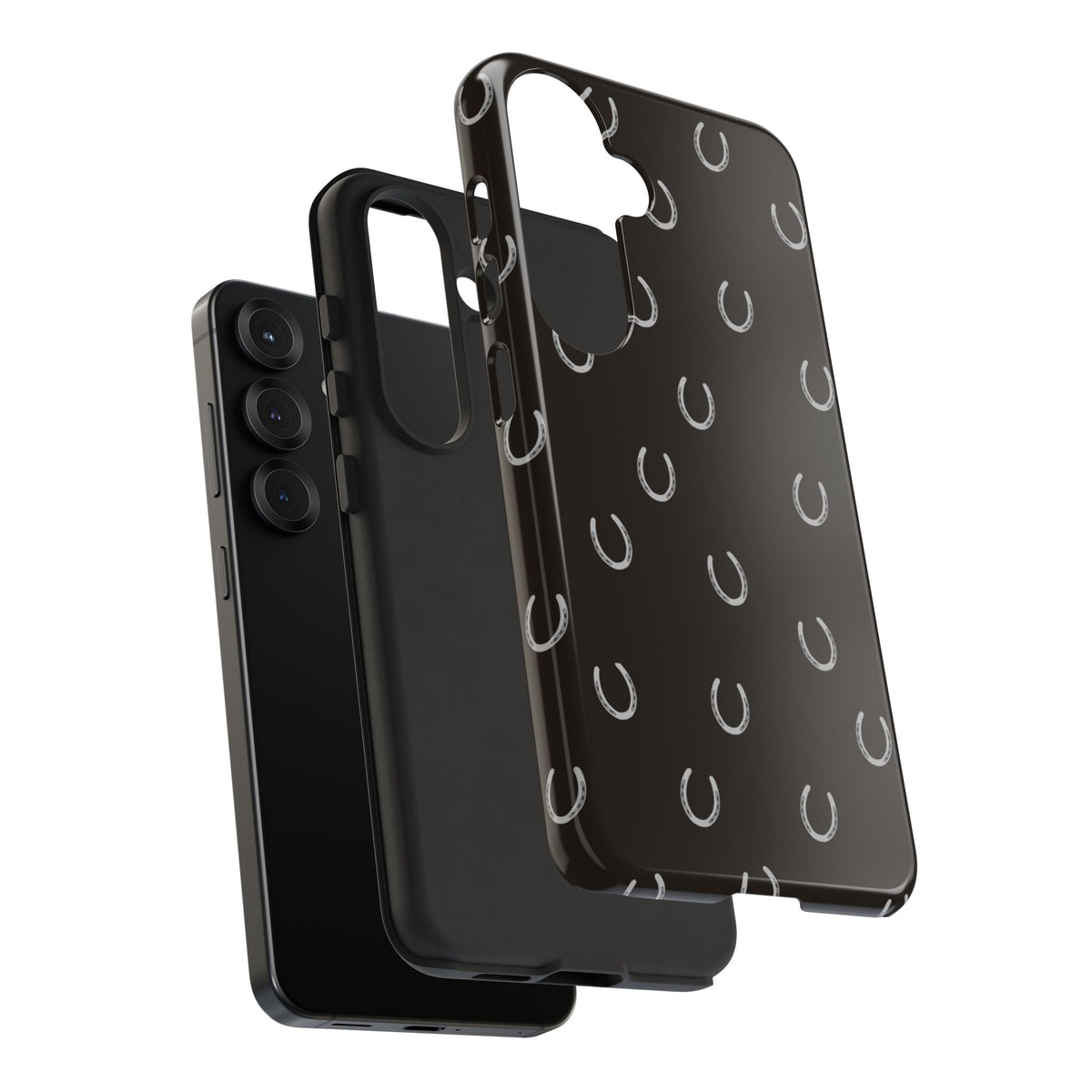 Android Wood Horse Shoe Cases