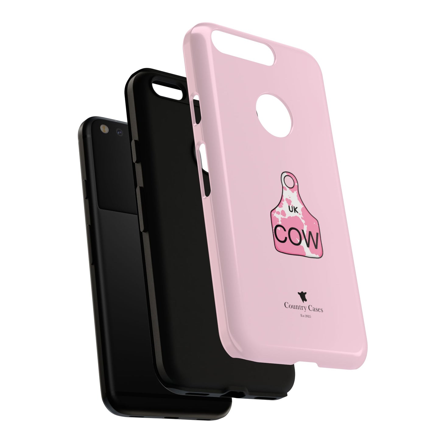 Android pink ear tag case
