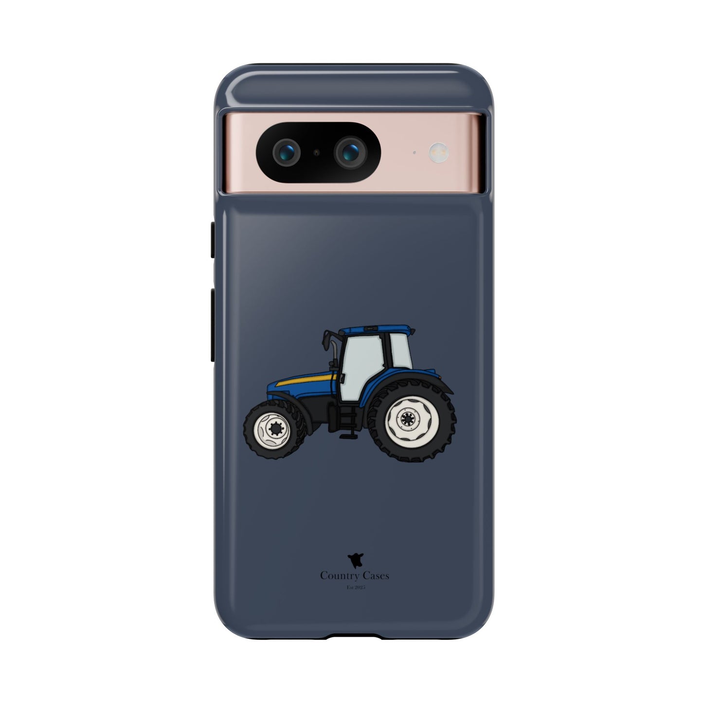 Android blue tractor case