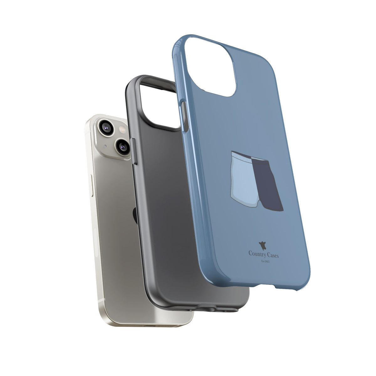Blue Shorts Case