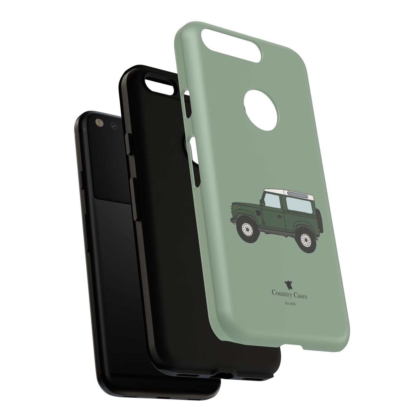 Android Green landy phone case